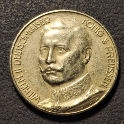 0起1加-纯粹捡漏拍-199银币套币场 - 【银章】德国第二帝国1913年威廉二世登基25周年纪念银章