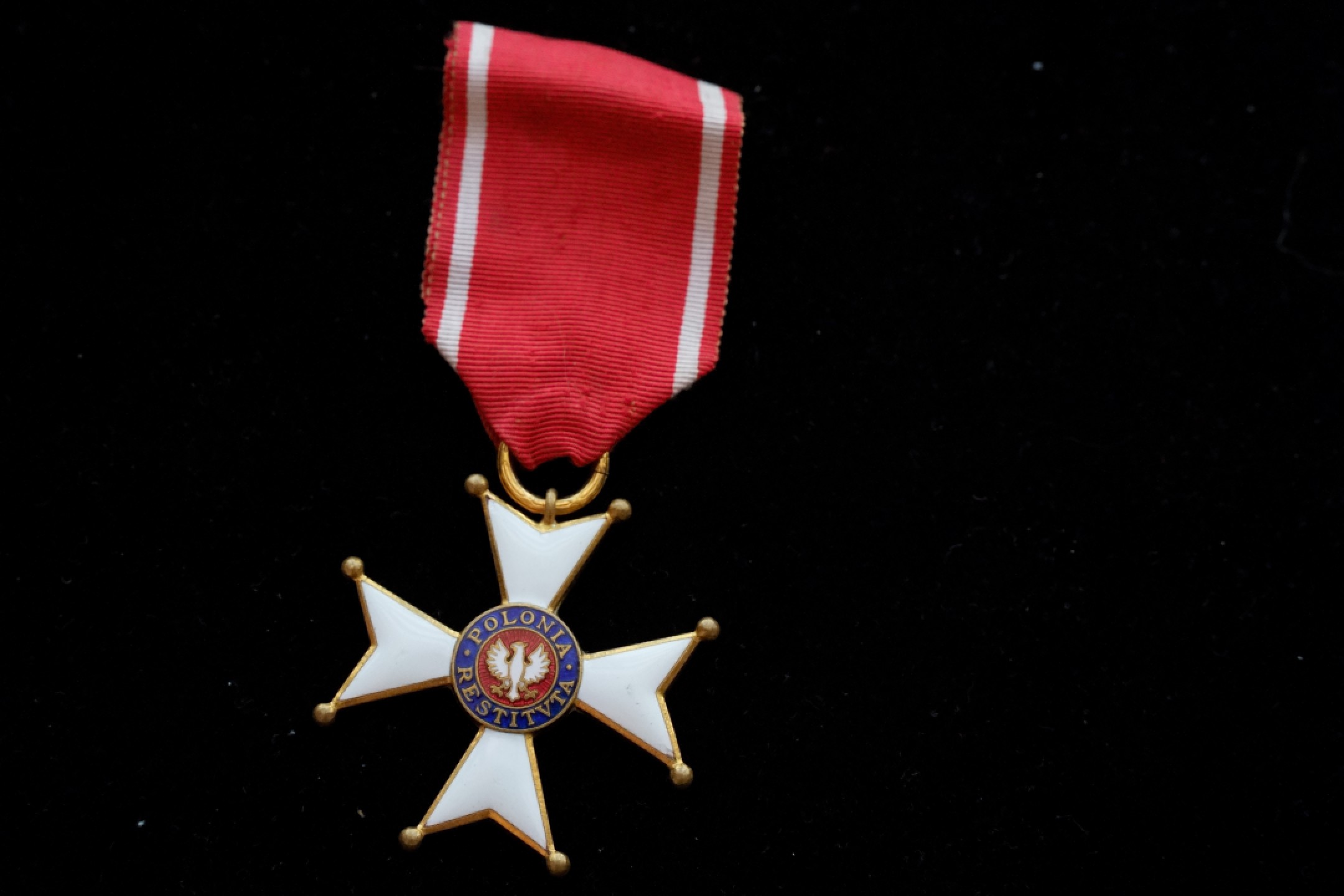 全场0起0押金！大陆勋赏俱乐部第三期拍卖 早期人共版波兰复兴十字奖章（骑士级）