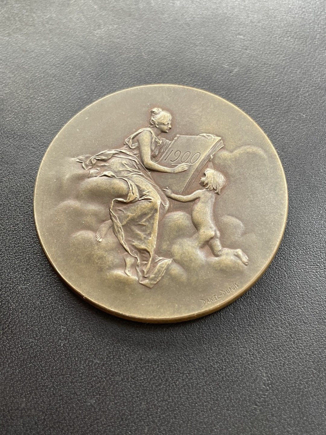 欧洲章牌-拍卖第23场 D.Dupuis～1900年法国巴黎钱币展览会铜章