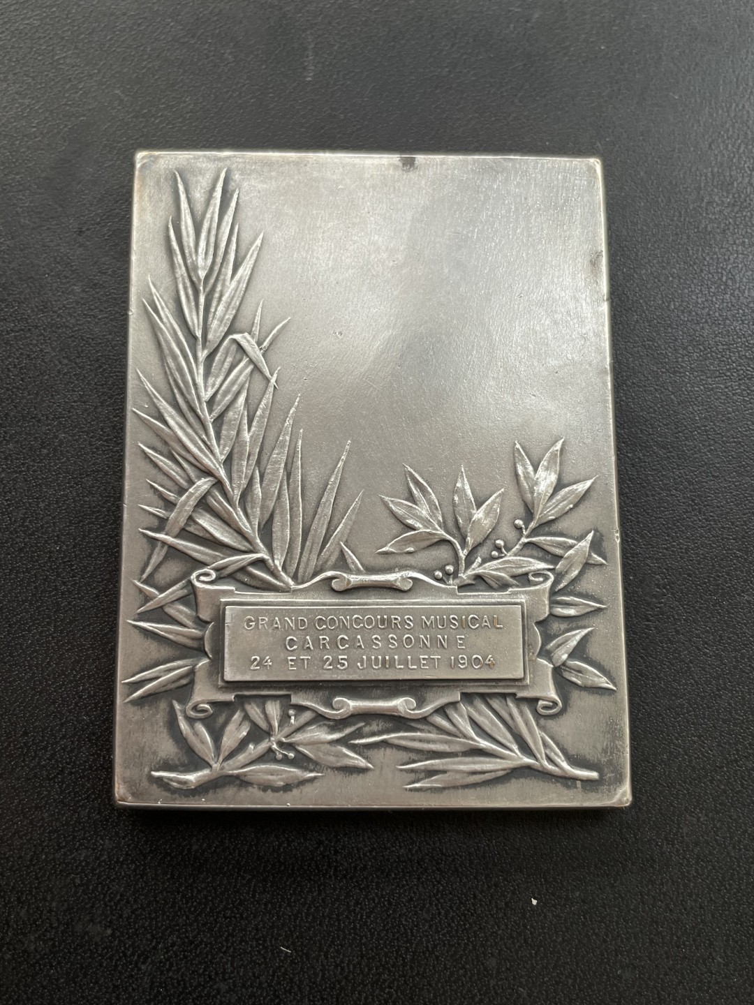 欧洲章牌-拍卖第23场 H.Dubois～法国“马赛曲”雕塑镀银铜章