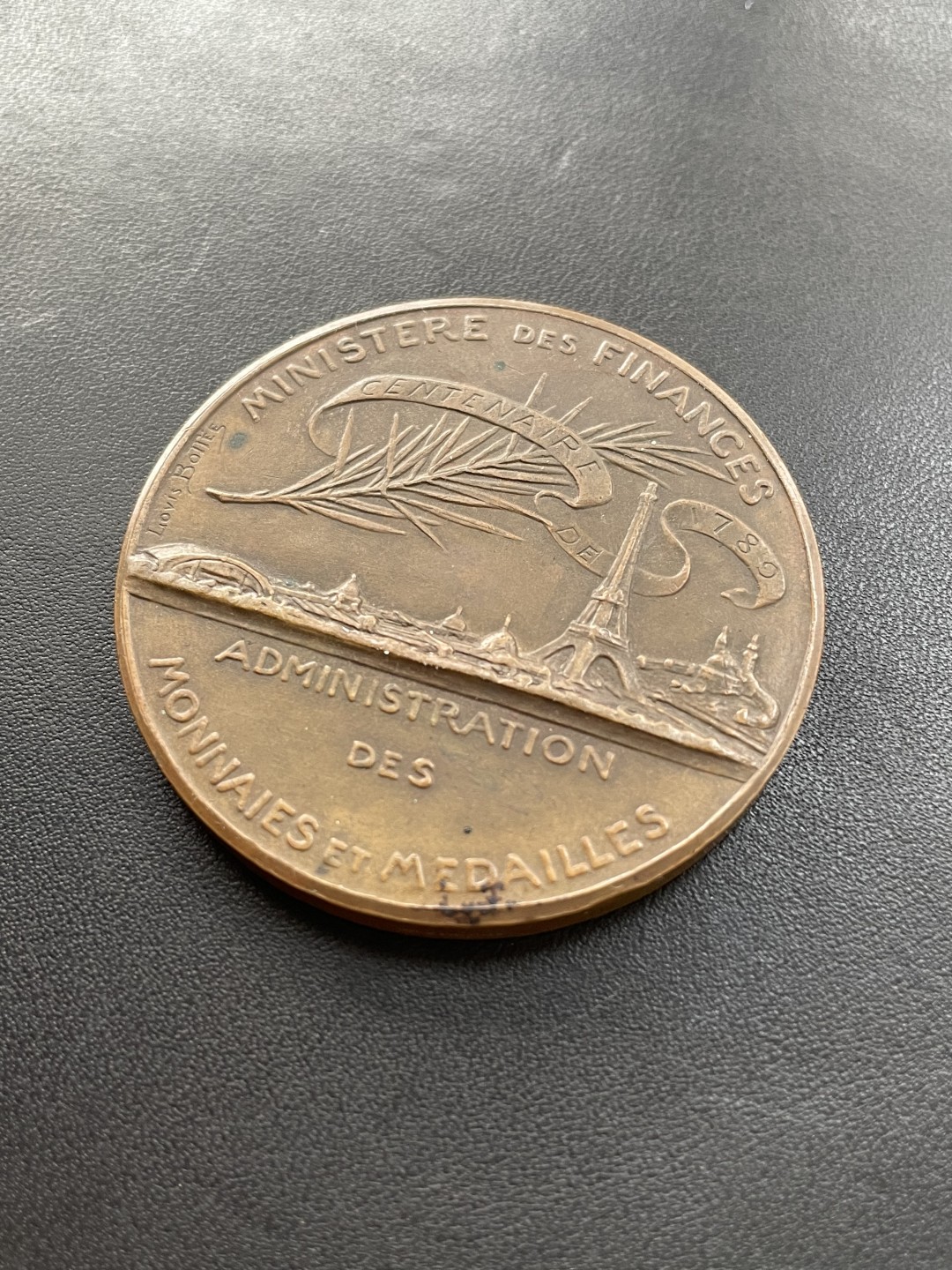 欧洲章牌-拍卖第23场 L.Bottee～法国大革命100年纪念铜章