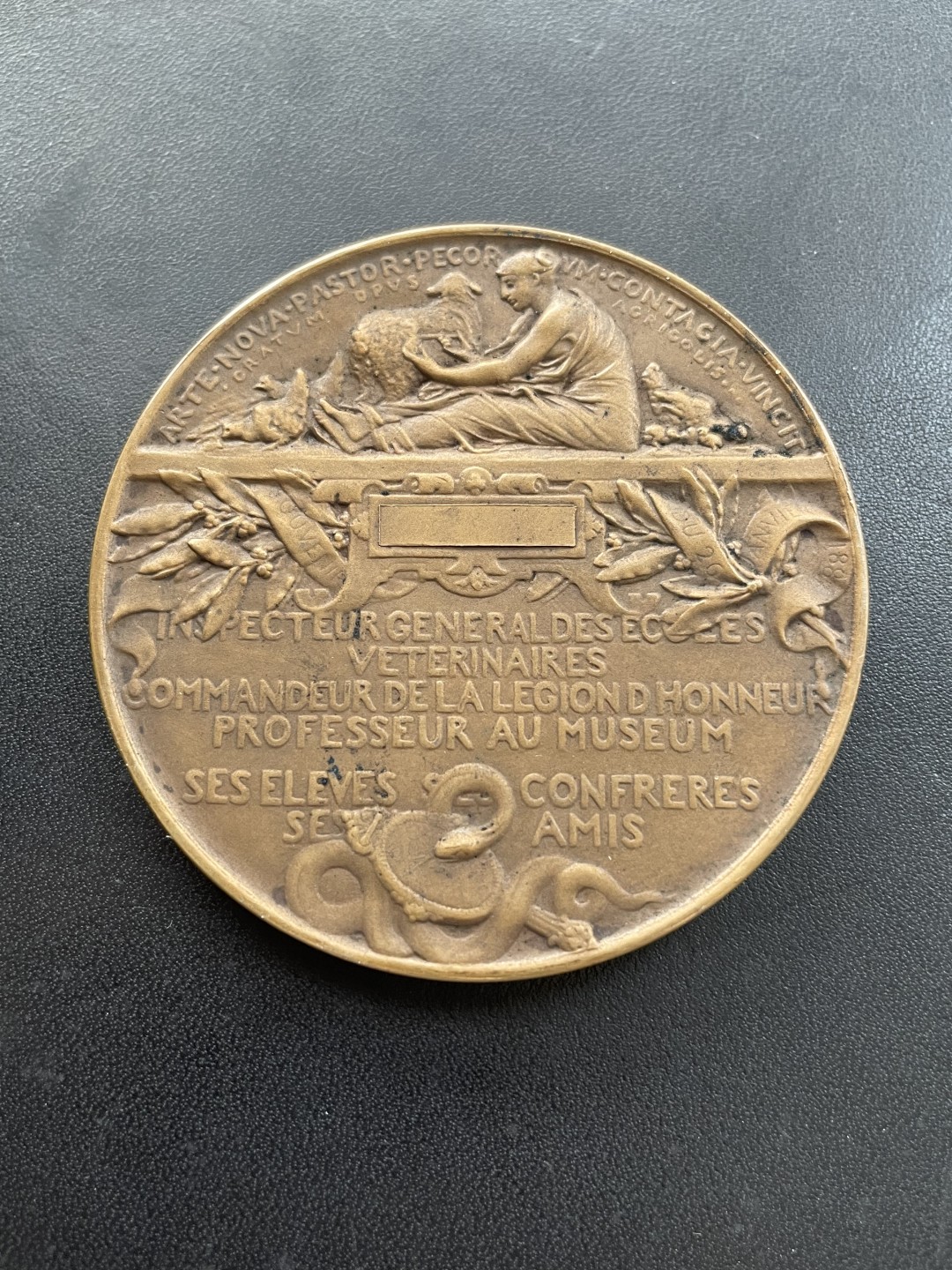 欧洲章牌-拍卖第23场 O.Roty～法国 亨利·布雷 纪念大铜章