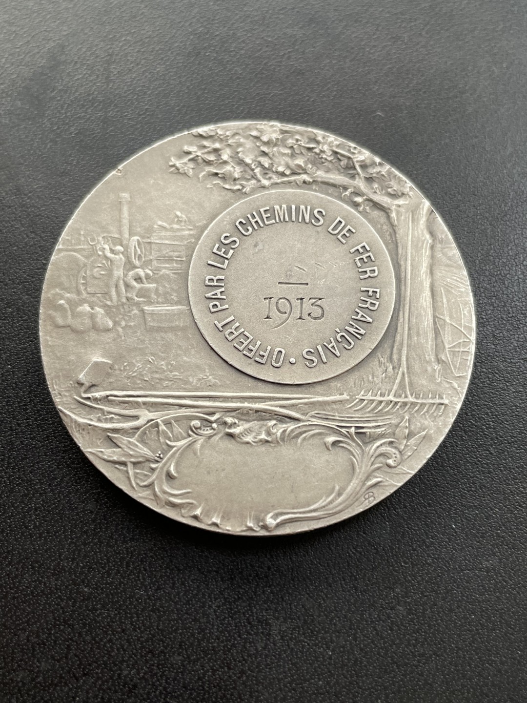 欧洲章牌-拍卖第23场 法国农业题材银奖章