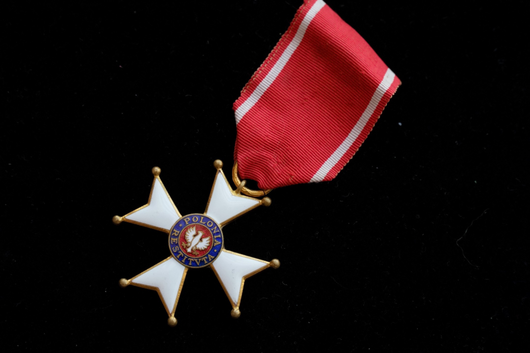 全场0起0押金！大陆勋赏俱乐部第三期拍卖 早期人共版波兰复兴十字奖章（骑士级）