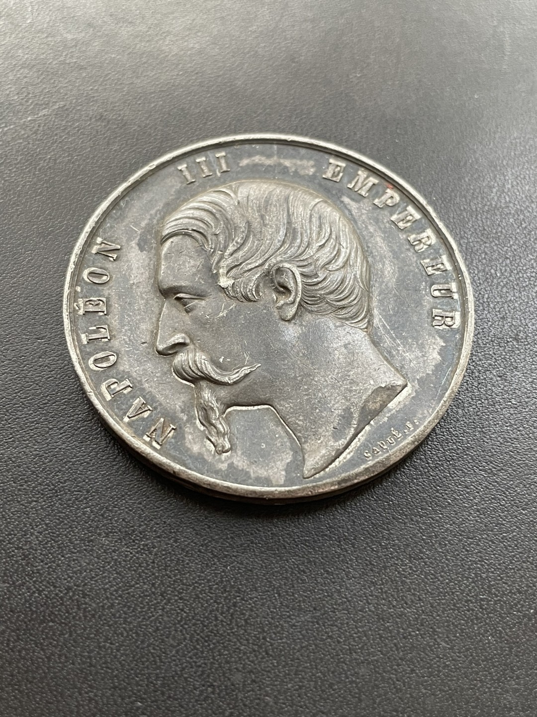 欧洲章牌-拍卖第23场 1855年拿破仑三世博览会合金纪念章