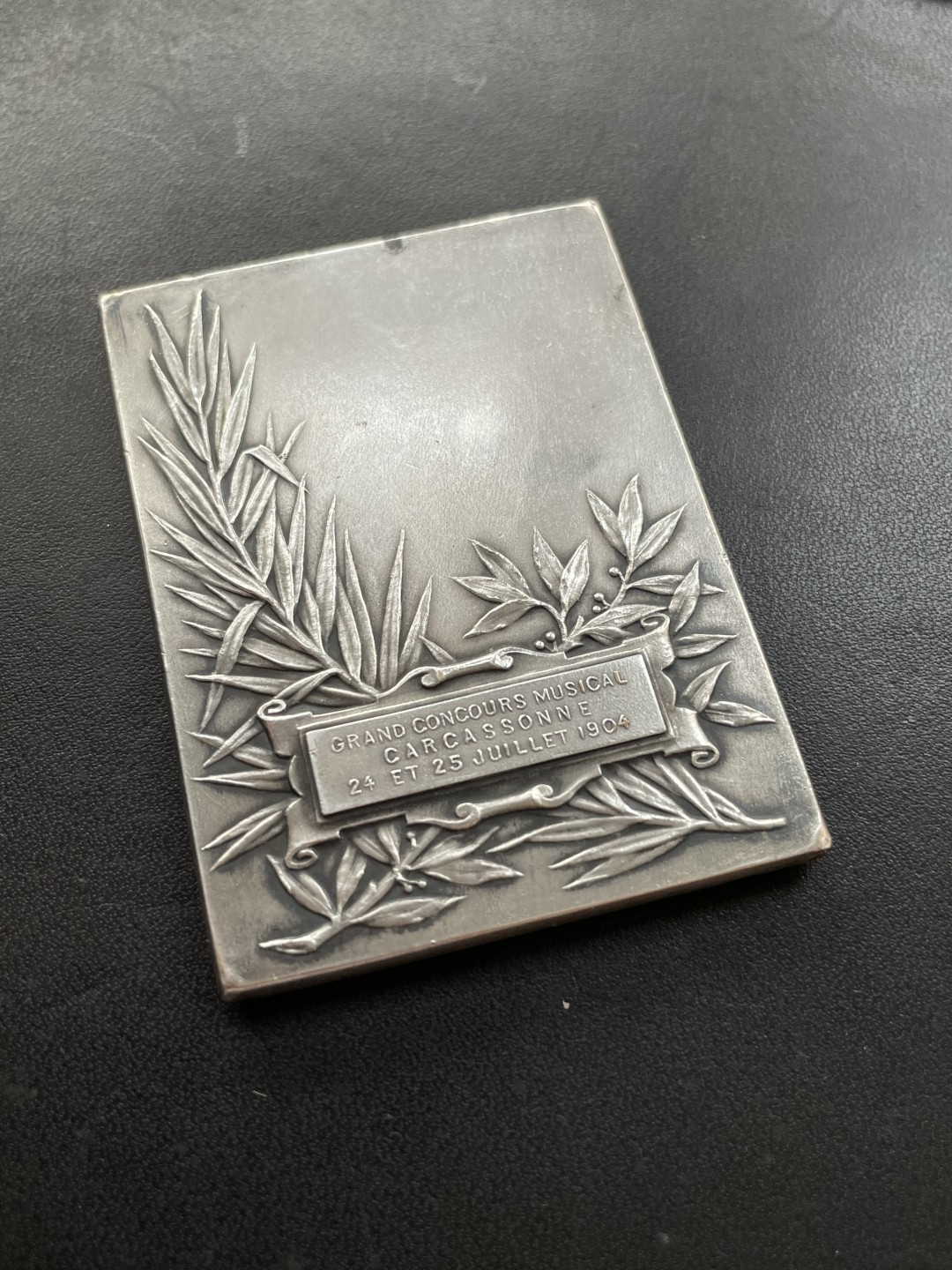 欧洲章牌-拍卖第23场 H.Dubois～法国“马赛曲”雕塑镀银铜章