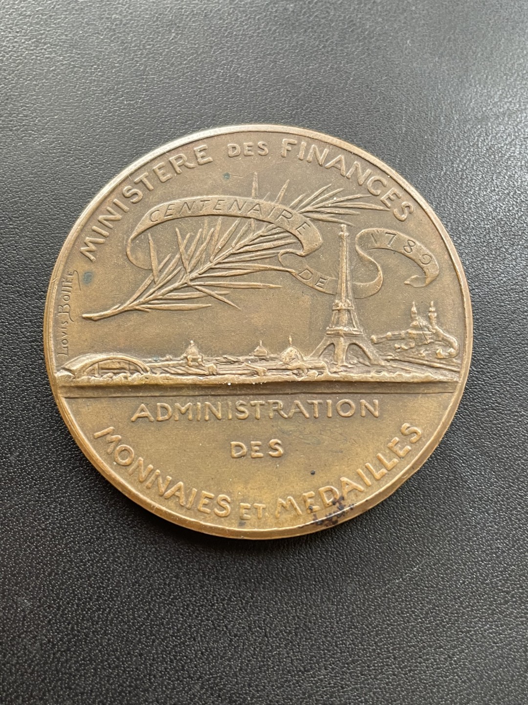 欧洲章牌-拍卖第23场 L.Bottee～法国大革命100年纪念铜章