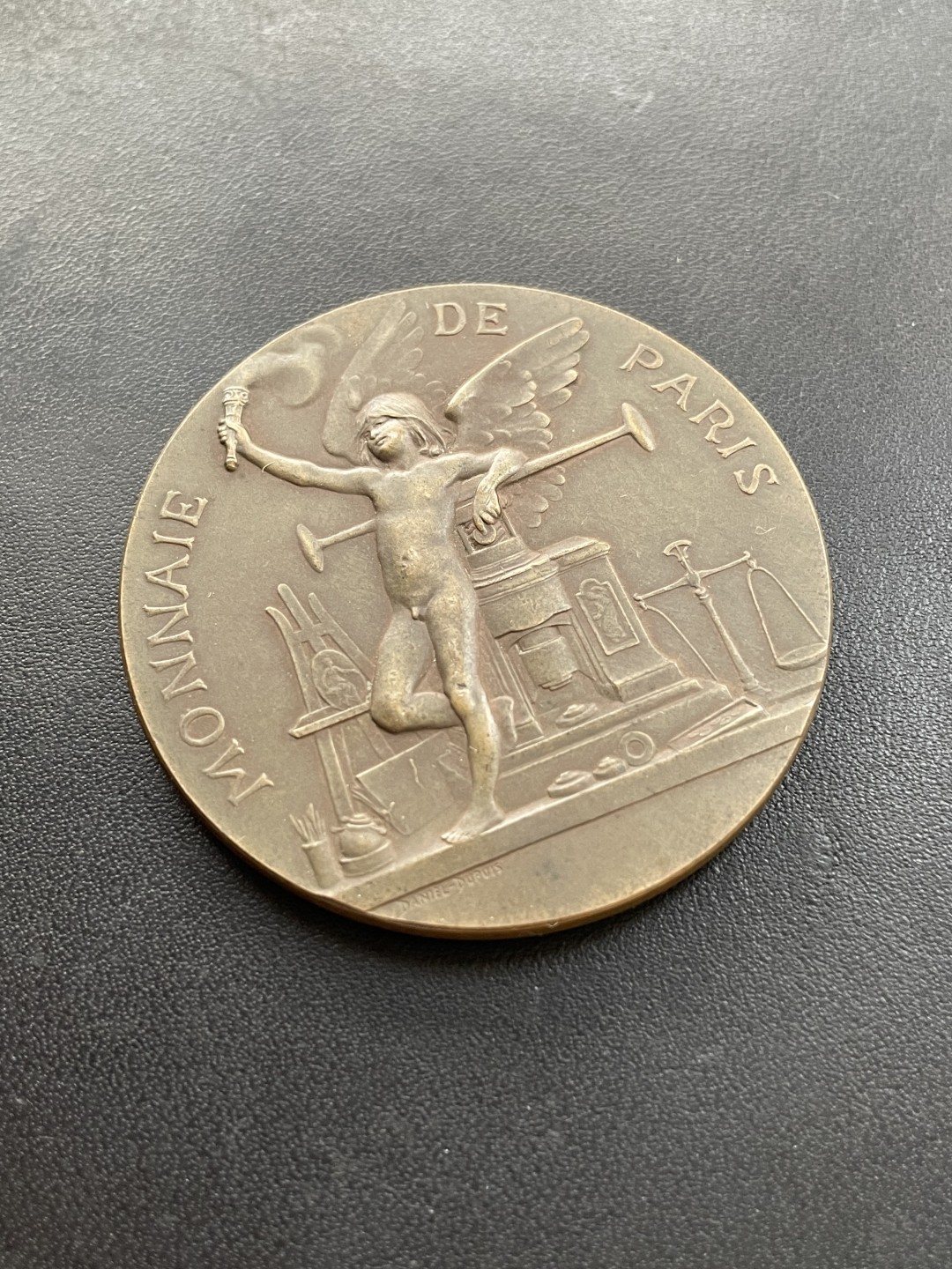 欧洲章牌-拍卖第23场 D.Dupuis～1900年法国巴黎钱币展览会铜章