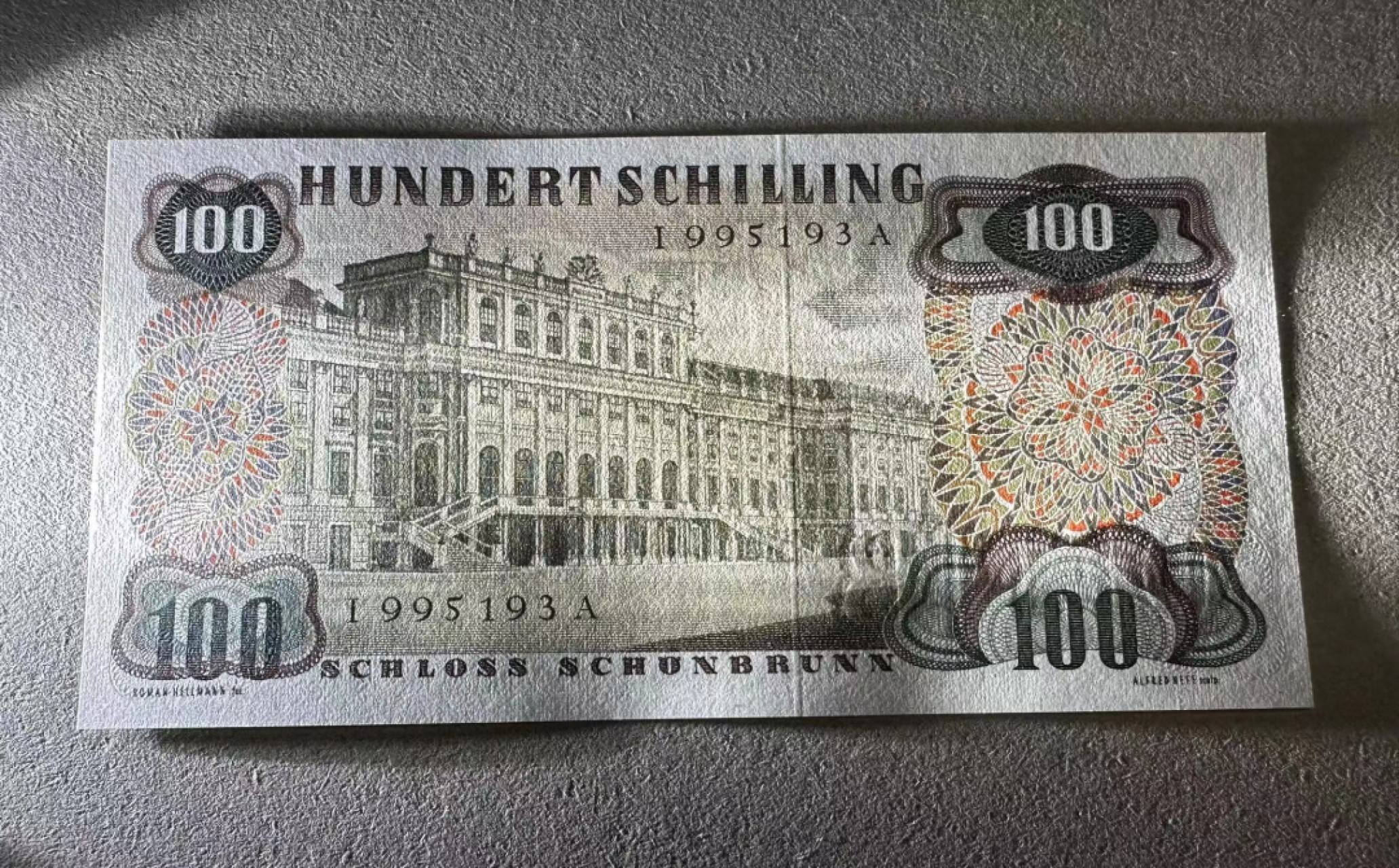 【Blue Auction】✨世界纸币精拍第327期——莫总专场XXI 奥地利 1960年100先令 斯特劳斯 	AU