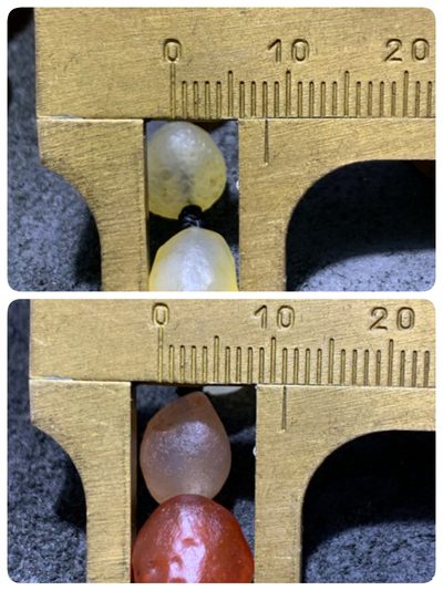 精美天然洁净透彻阿拉善彩珠玛瑙项链一条 精美天然洁净透彻阿拉善彩珠玛瑙项链一条