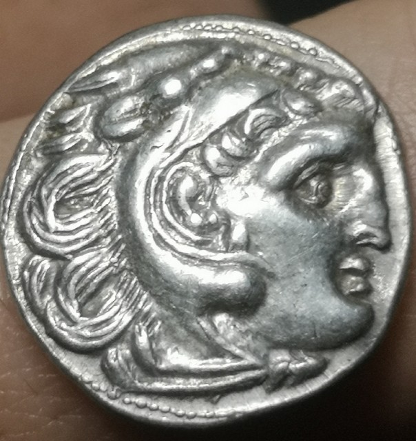 瓶子🏺第93期拍卖会 精品  古希腊公元前330年亚历山大大帝1德拉克马银币