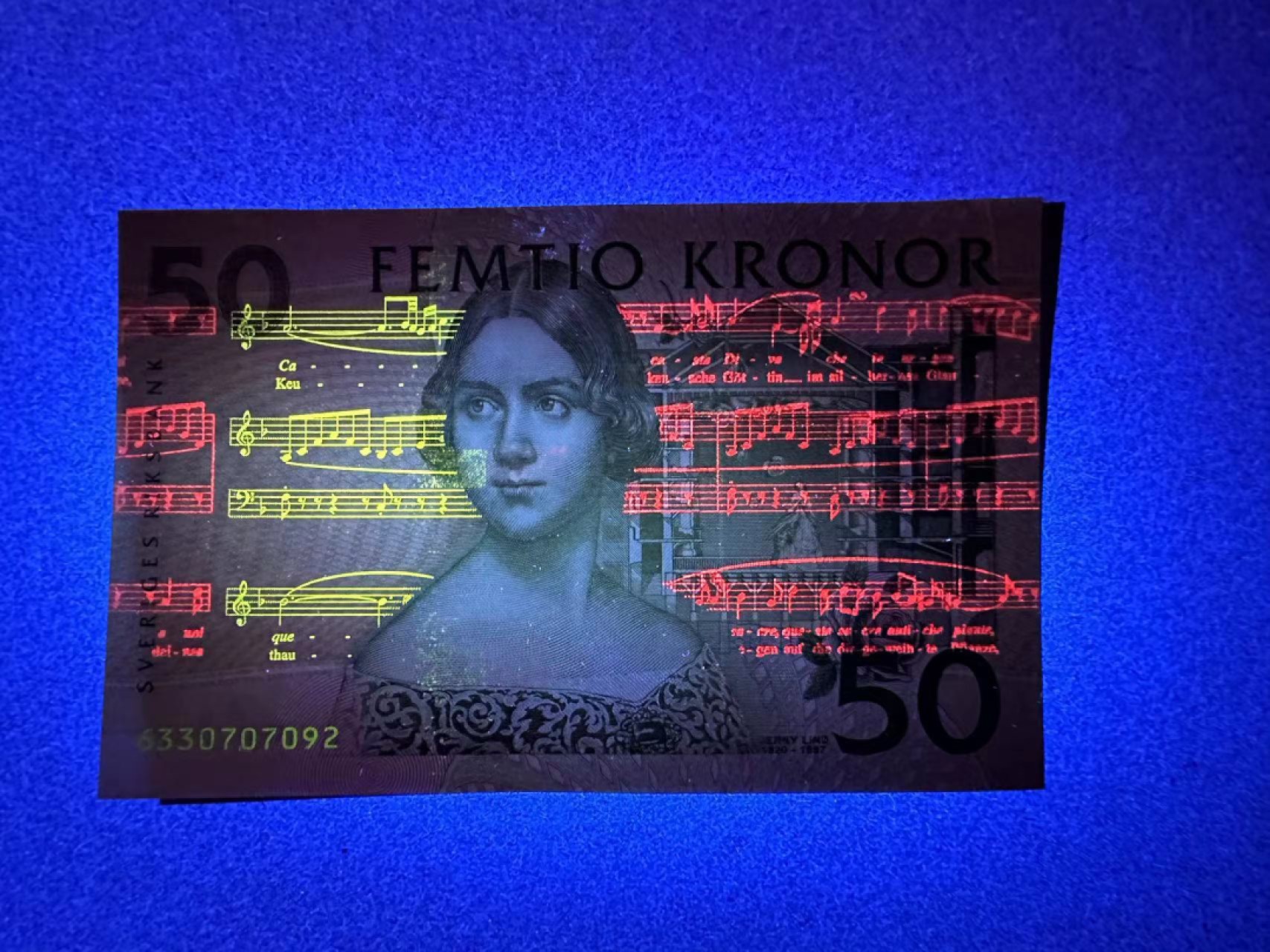 【Blue Auction】✨世界纸币精拍第327期——莫总专场XXI 【初版】瑞典 1996年50克朗 夜莺 全新UNC
