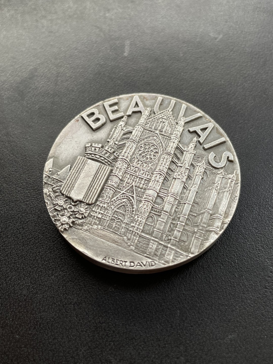 欧洲章牌-拍卖第23场 法国装饰风格镀银铜章