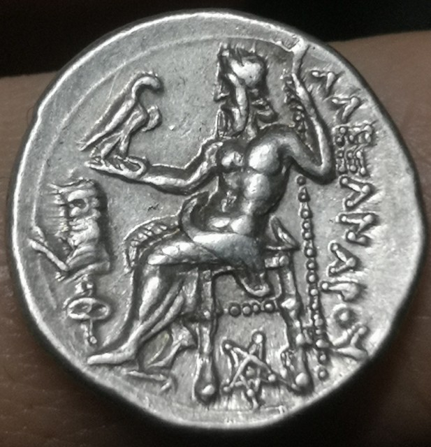 瓶子🏺第93期拍卖会 精品  古希腊公元前330年亚历山大大帝1德拉克马银币