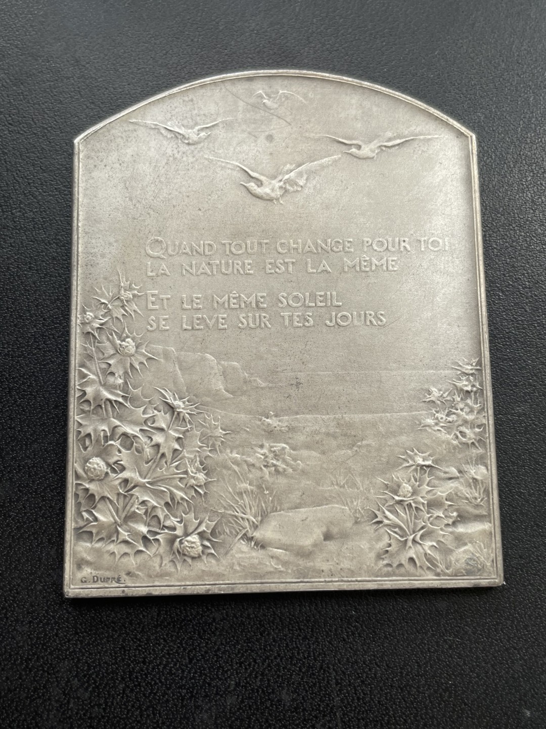 欧洲章牌-拍卖第23场 G.Dupre～法国“你好，太阳”银章