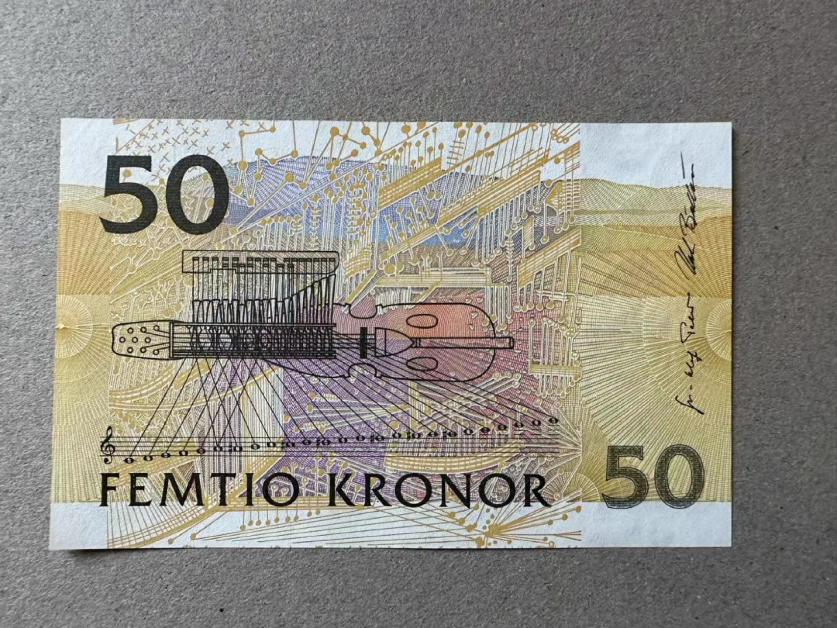 【Blue Auction】✨世界纸币精拍第327期——莫总专场XXI 【初版】瑞典 1996年50克朗 夜莺 全新UNC