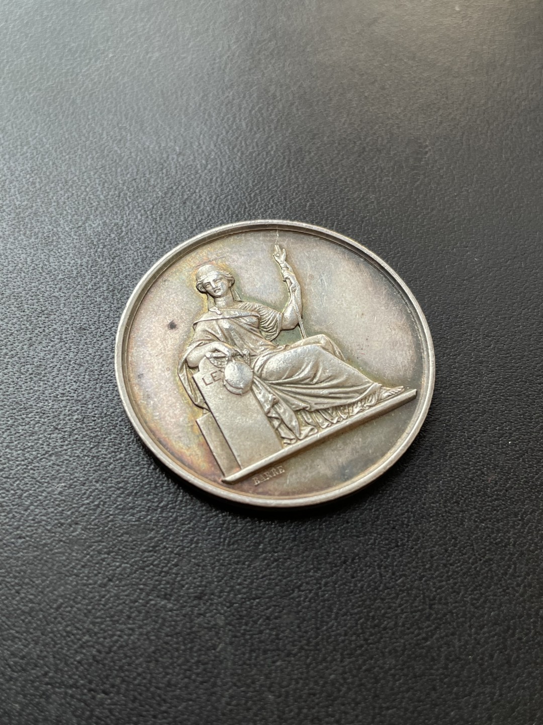 欧洲章牌-拍卖第23场 法国里昂法律委员会银章