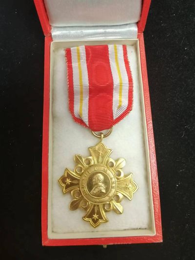 盛世勋华——号角文化勋章邮票模型专场拍卖第110期 - 梵蒂冈金级为了教会和教皇荣誉服务奖章 带原盒 带Tanfani & Bertarelli厂标