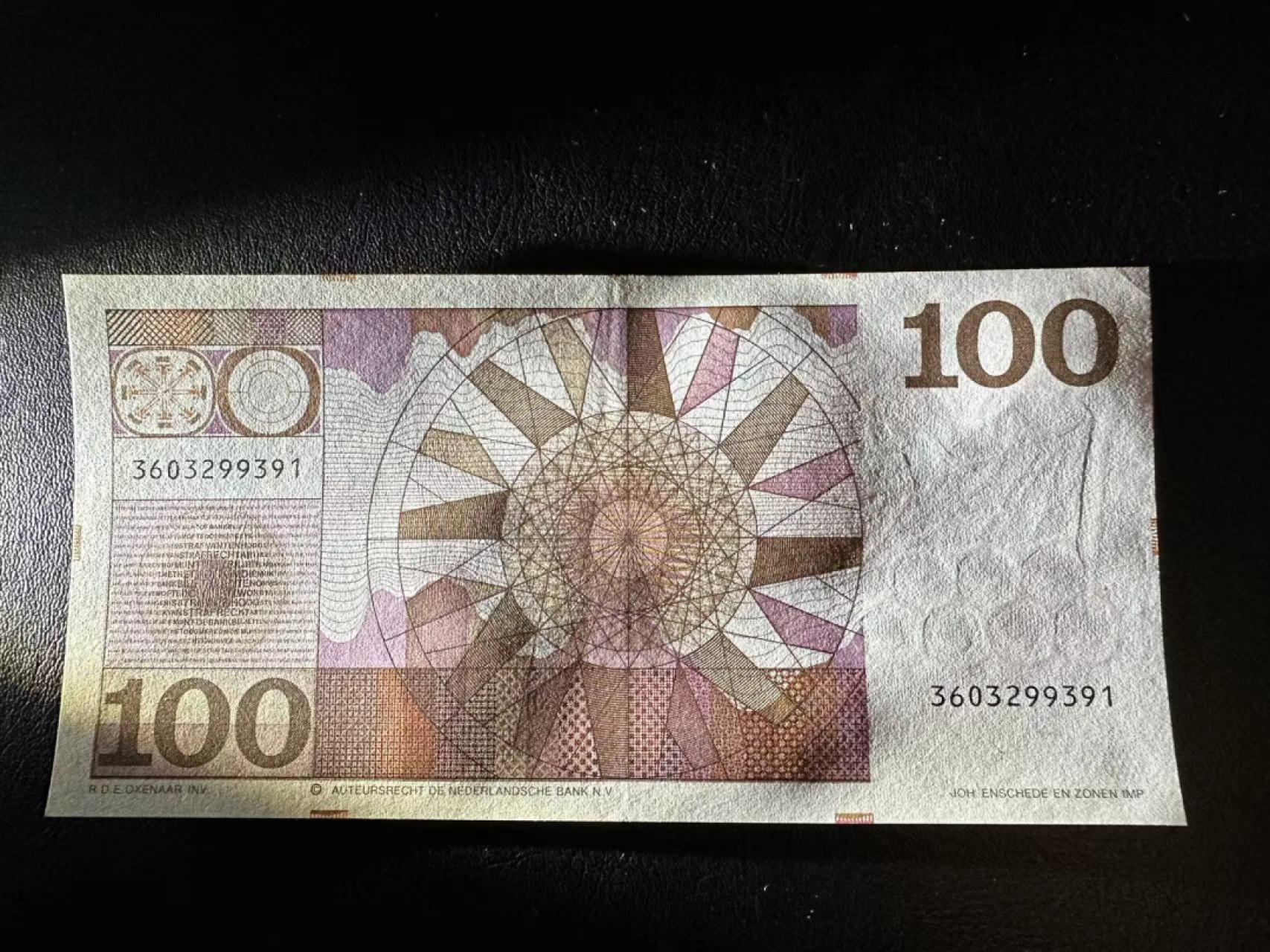 【Blue Auction】✨世界纸币精拍第327期——莫总专场XXI 【无47】荷兰 1970年100盾 大胖子 AU品相