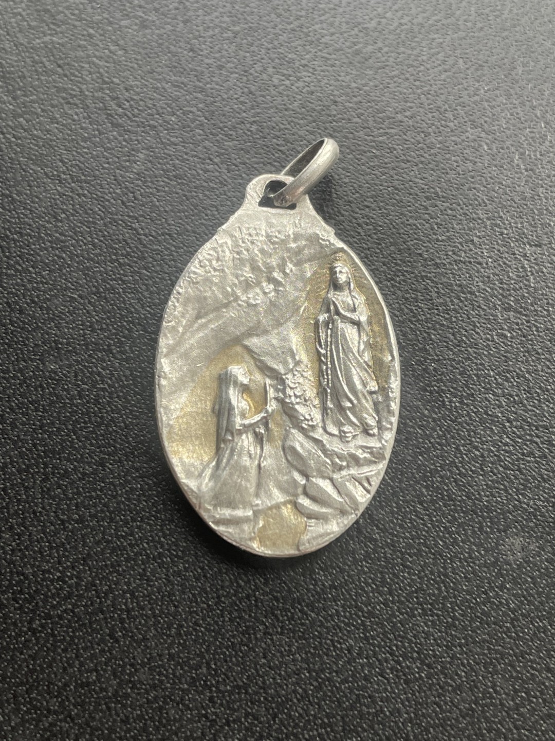 欧洲章牌-拍卖第23场 法国圣母银吊坠