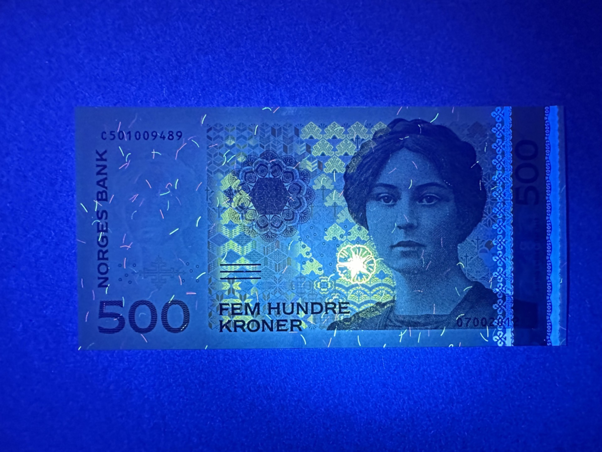 《张总朋友收藏》103期—外币高货 苏格兰硬货&女王精品 挪威500克朗 UNC 挪威小说家西格丽德·温塞特