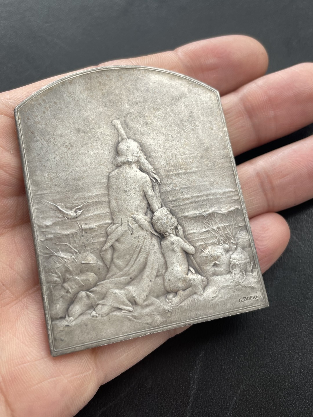 欧洲章牌-拍卖第23场 G.Dupre～法国“你好，太阳”银章