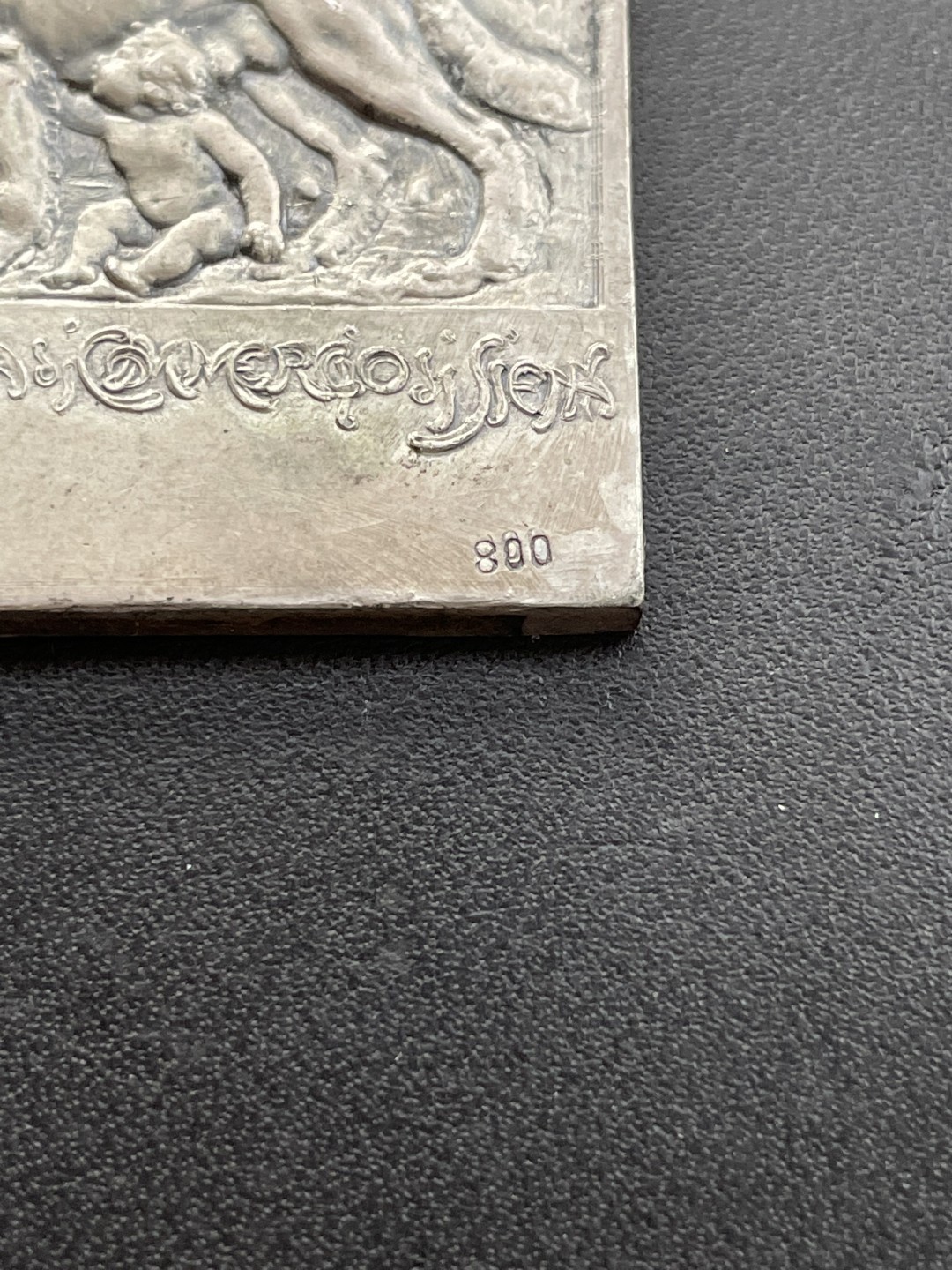 欧洲章牌-拍卖第23场 意大利锡耶纳商会银方章