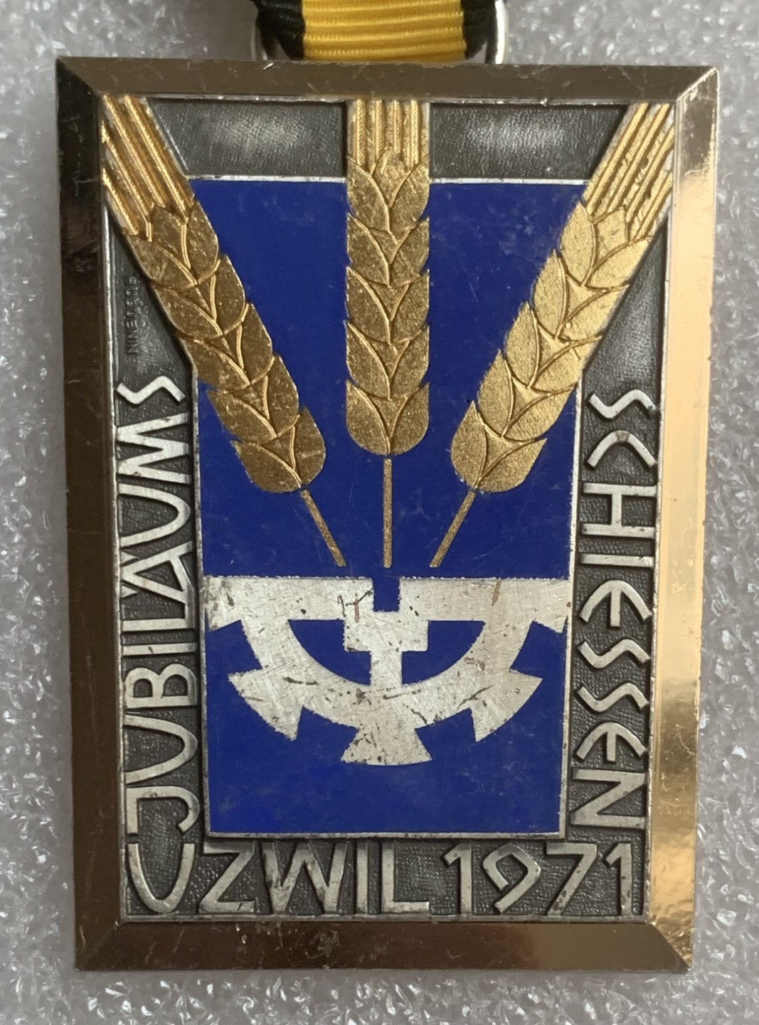 瓶子🏺第93期拍卖会   瑞士射击节合金章（3）