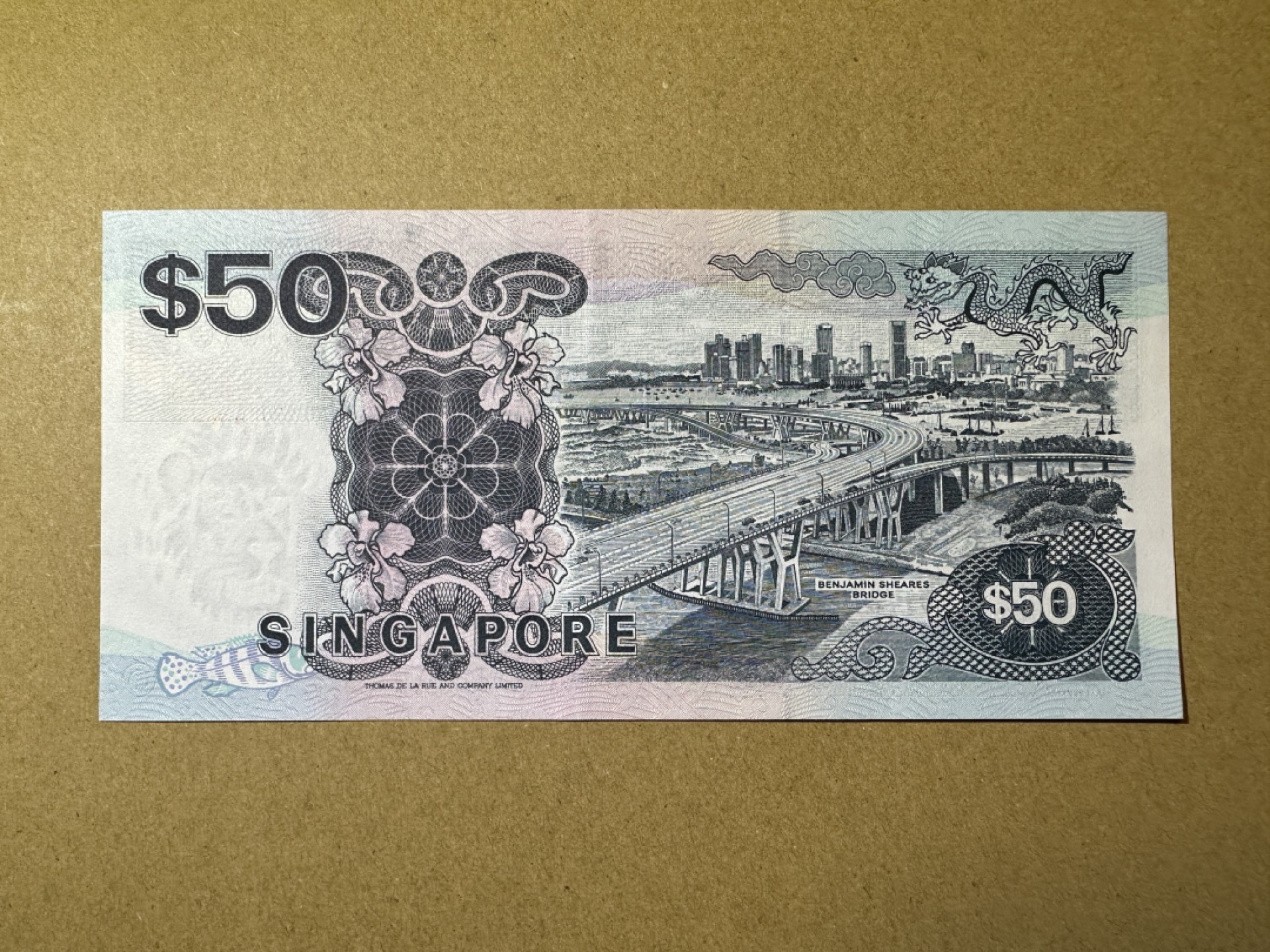 《张总朋友收藏》103期—外币高货 苏格兰硬货&女王精品 新加坡50元 UNC 1997年船版