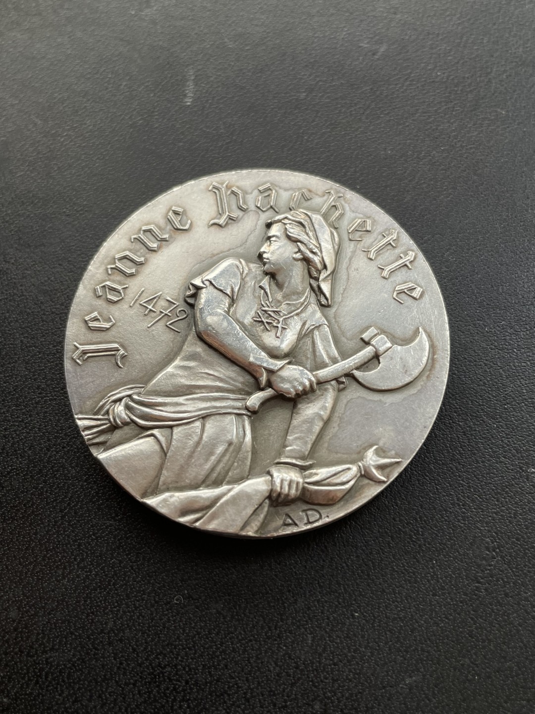 欧洲章牌-拍卖第23场 法国装饰风格镀银铜章