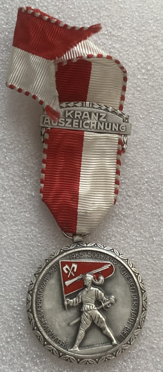 瓶子🏺第93期拍卖会  瑞士射击节合金章（1）