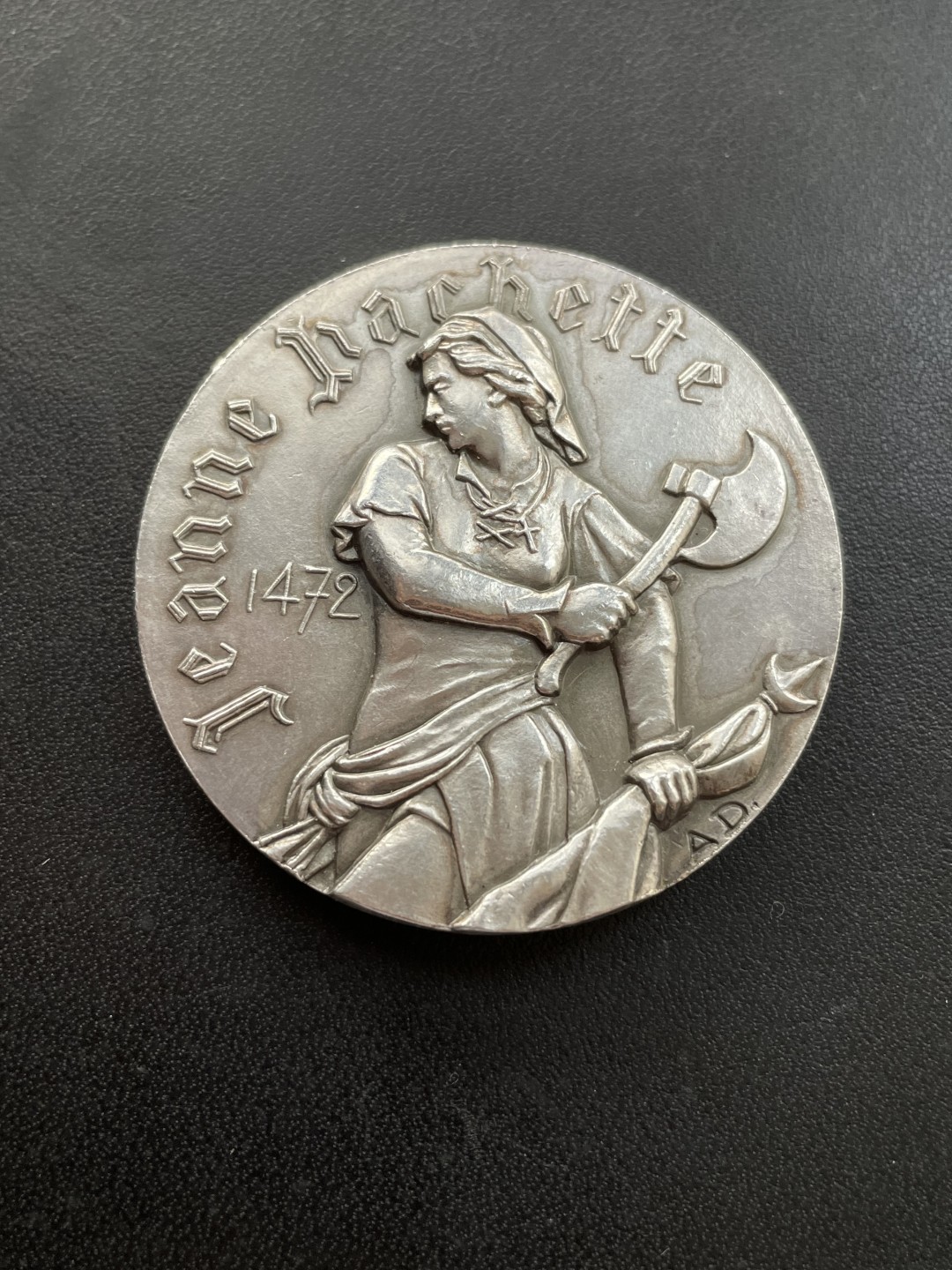 欧洲章牌-拍卖第23场 法国装饰风格镀银铜章