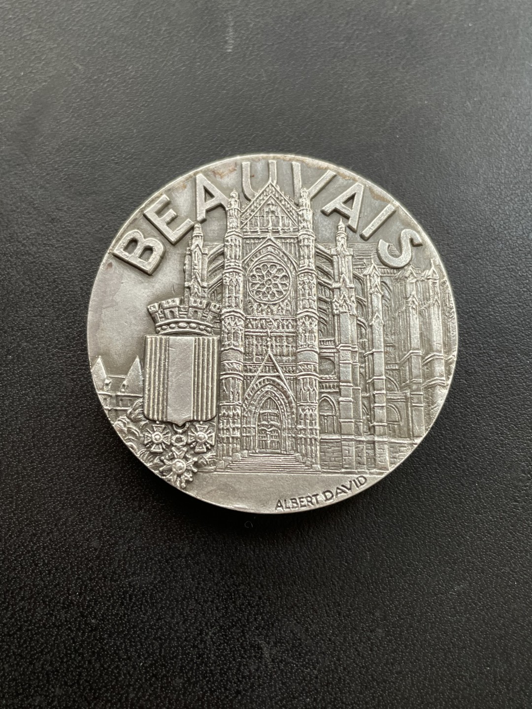 欧洲章牌-拍卖第23场 法国装饰风格镀银铜章