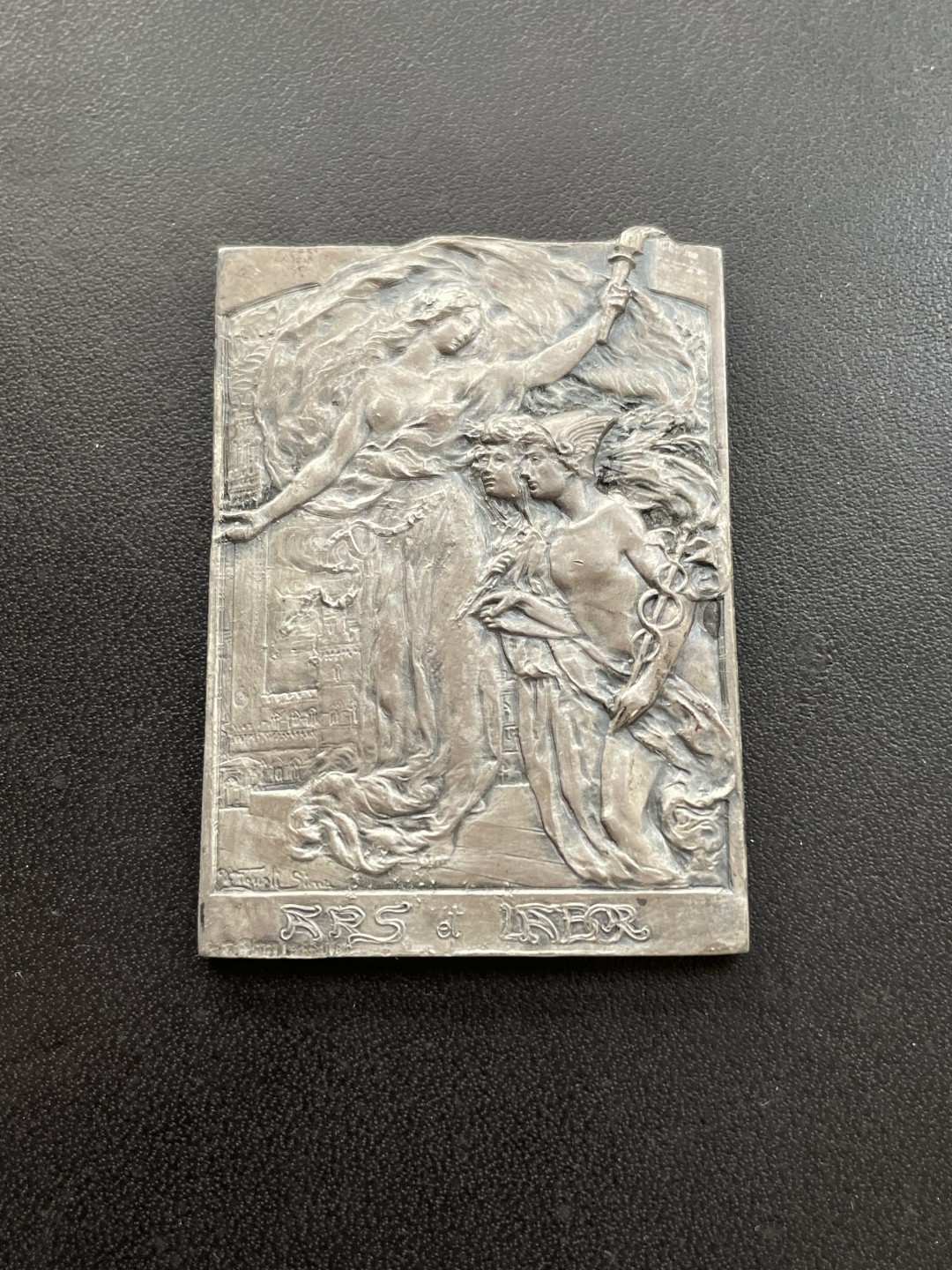 欧洲章牌-拍卖第23场 意大利锡耶纳商会银方章