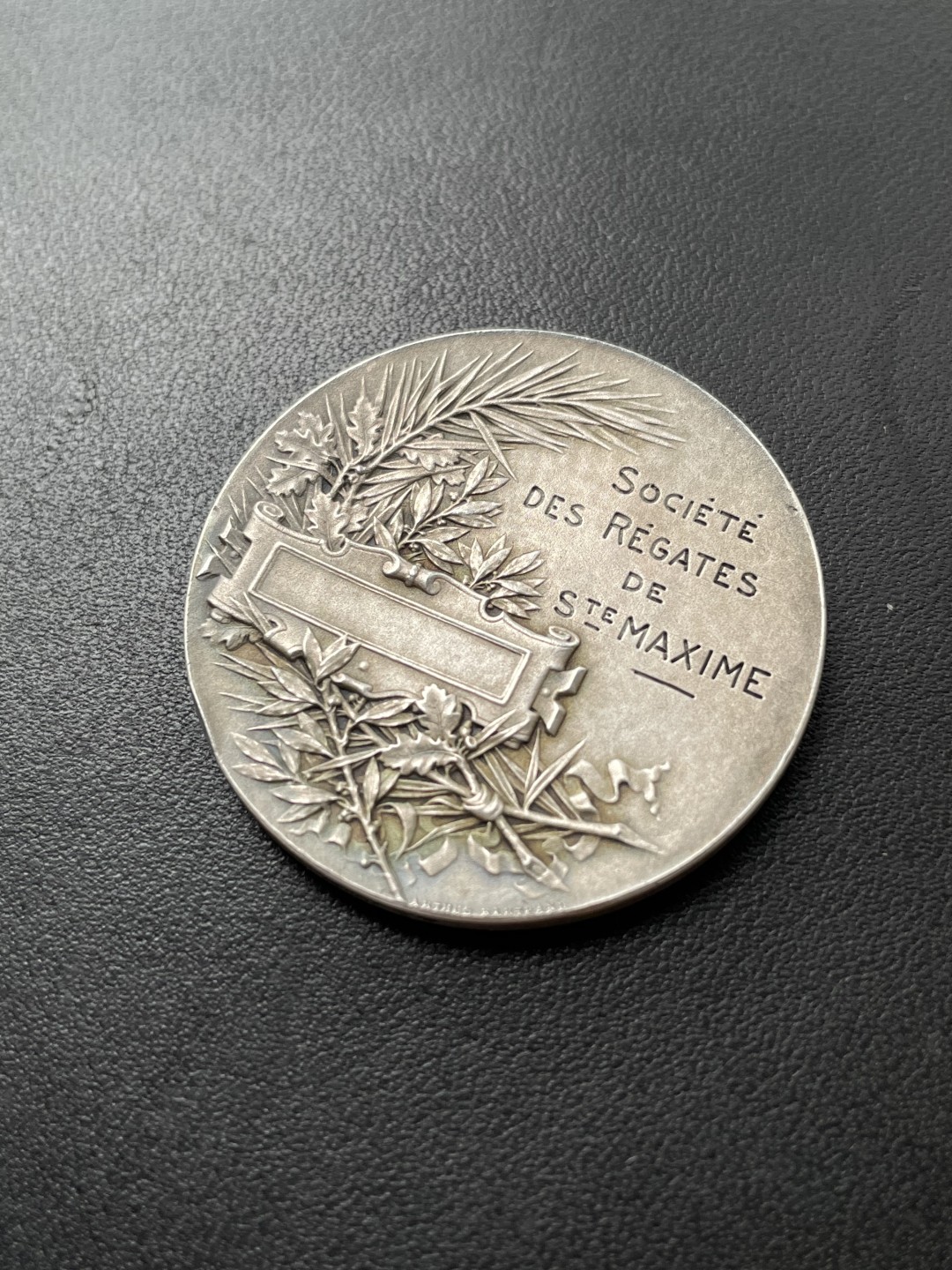 欧洲章牌-拍卖第23场 A.Bertrand～法国圣马克西姆帆船协会银章