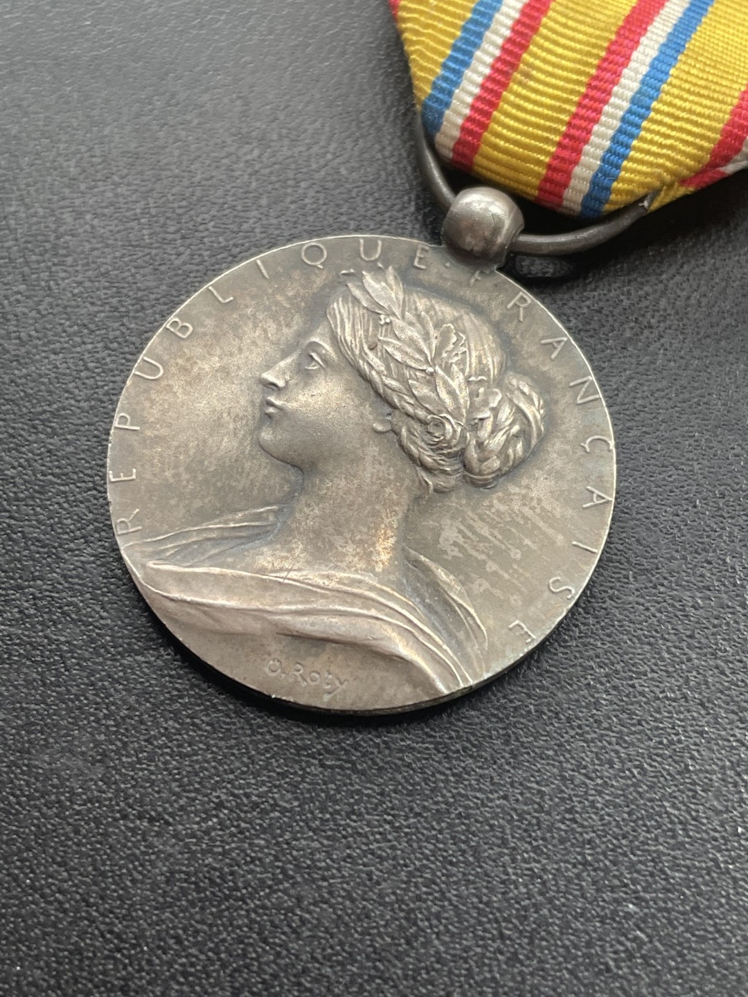 欧洲章牌-拍卖第23场 O.Roty～法国消防员银奖章