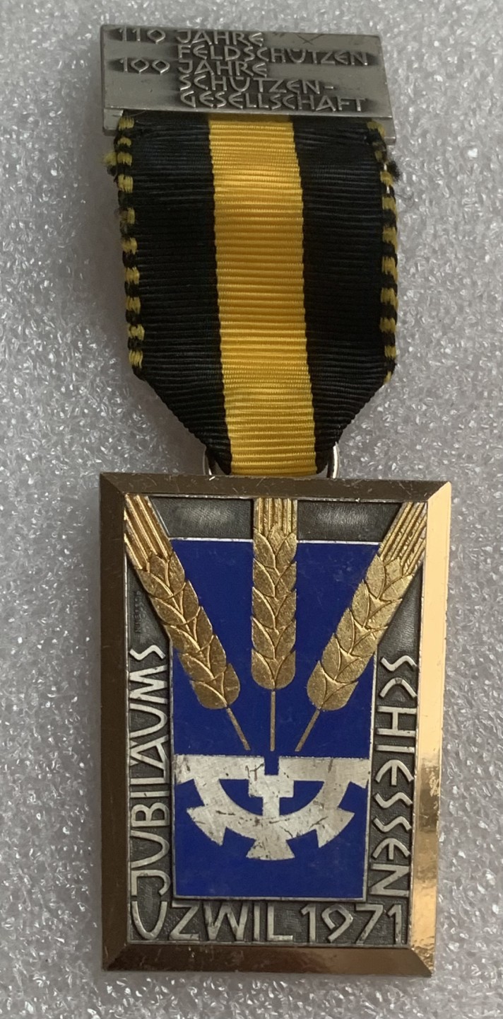 瓶子🏺第93期拍卖会   瑞士射击节合金章（3）