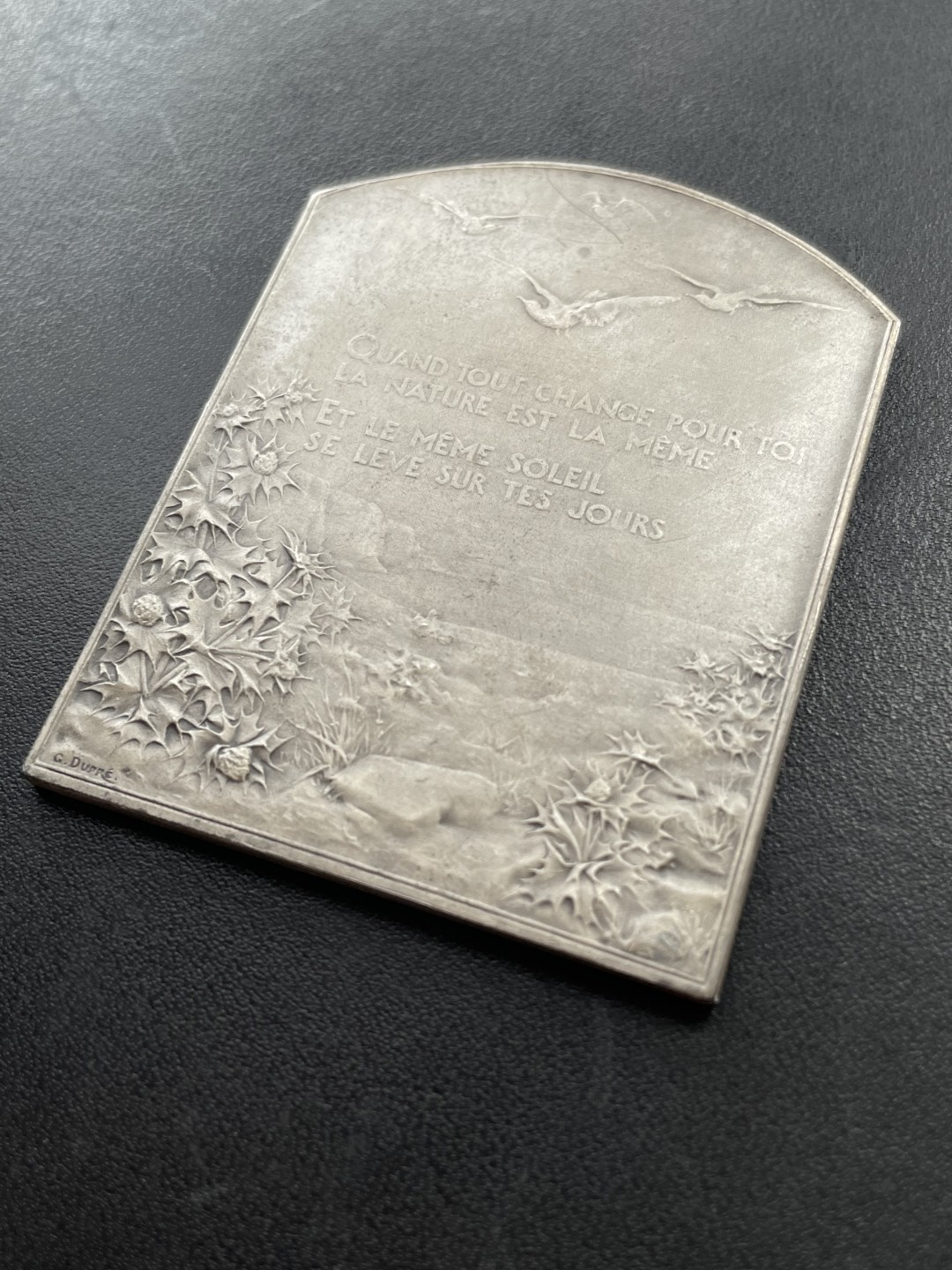 欧洲章牌-拍卖第23场 G.Dupre～法国“你好，太阳”银章