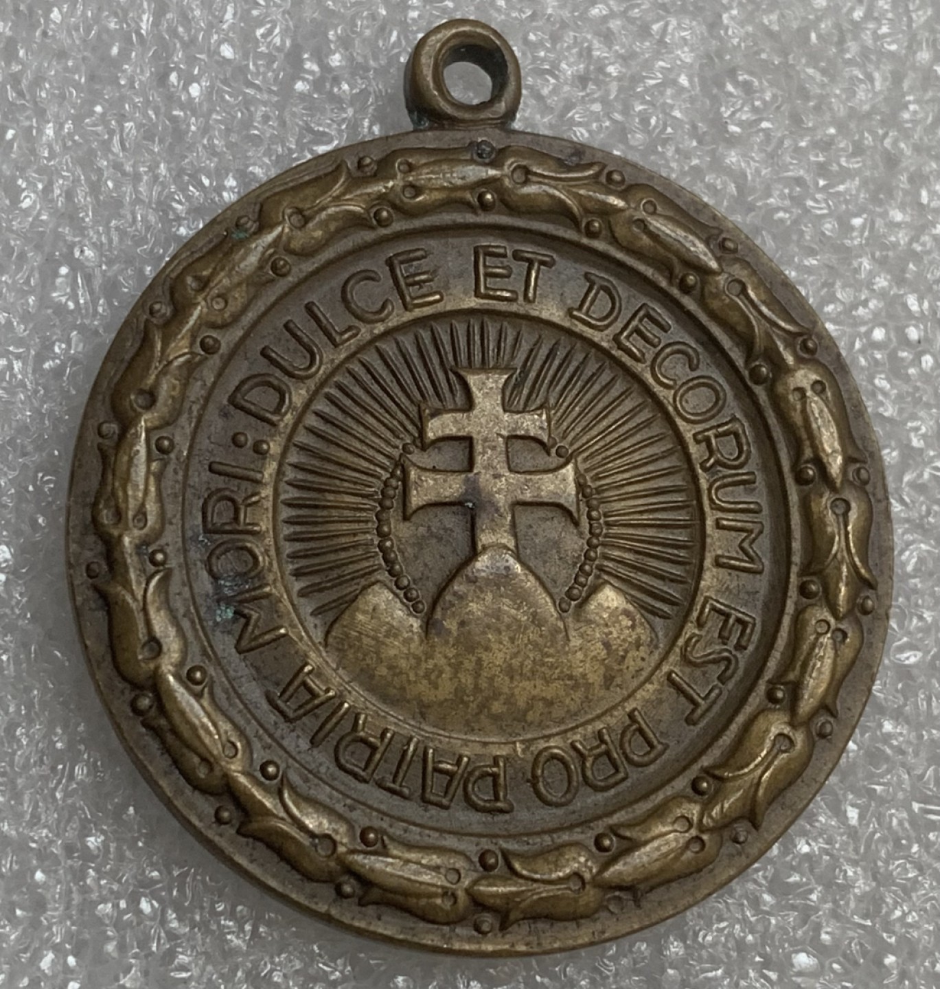 瓶子🏺第93期拍卖会  宗教纪念铜章   35毫米  19.5克