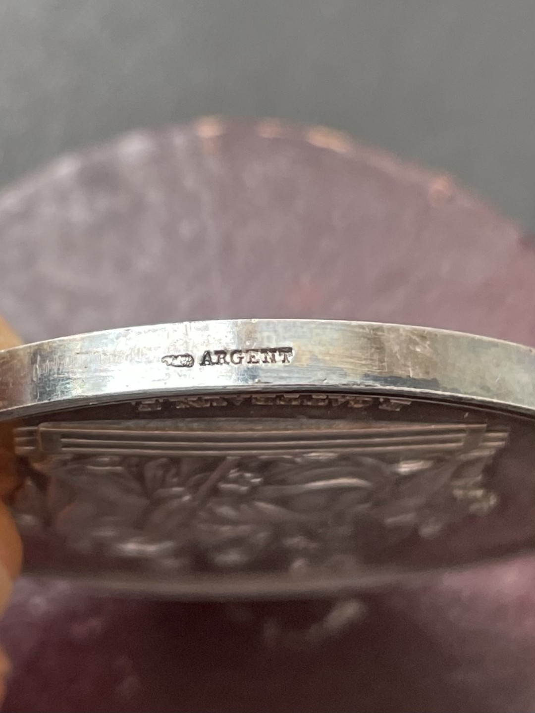 欧洲章牌-拍卖第23场 E.GATTEAUX.E～1892年法国国立音乐学院原盒银章