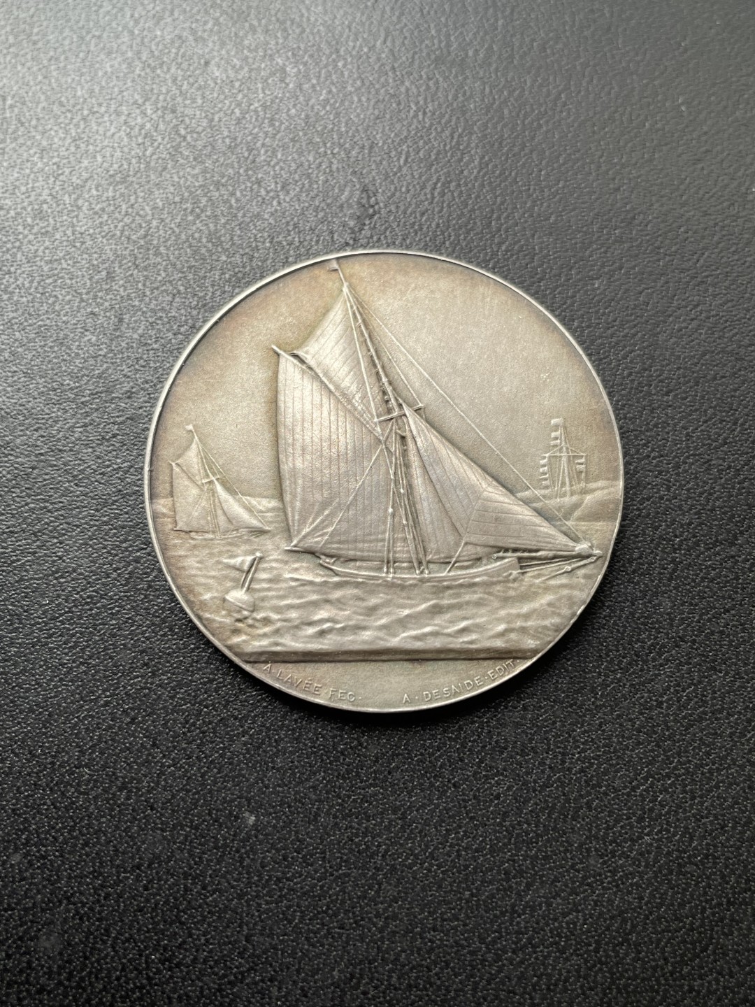 欧洲章牌-拍卖第23场 A.Bertrand～法国圣马克西姆帆船协会银章