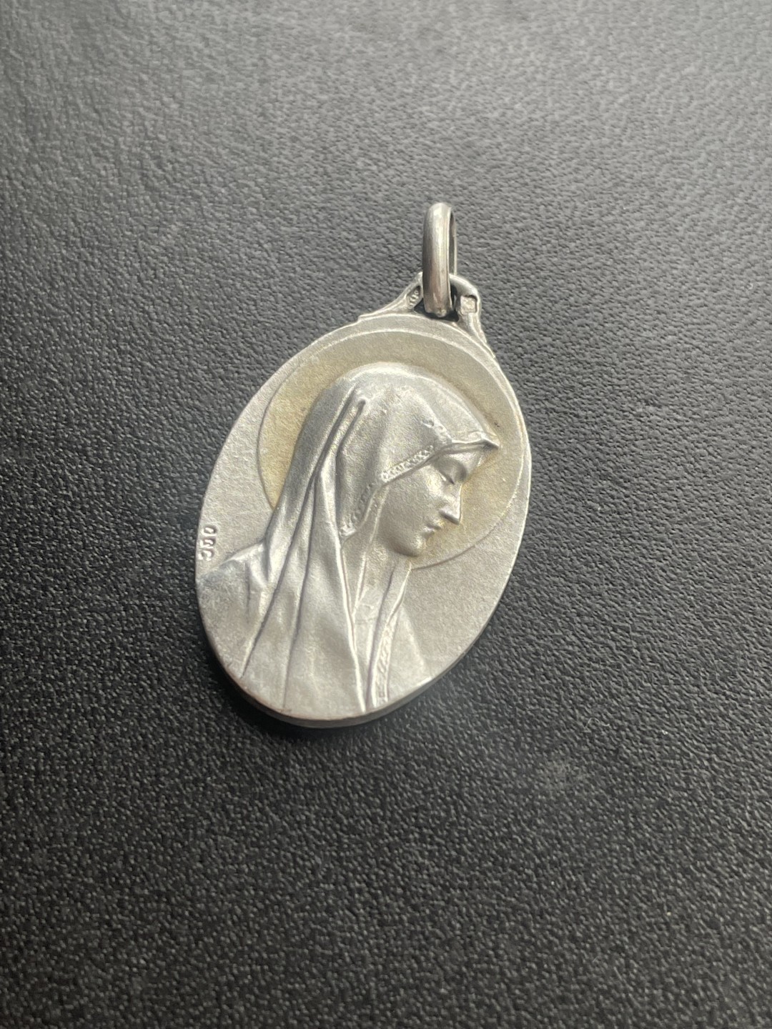 欧洲章牌-拍卖第23场 法国圣母银吊坠