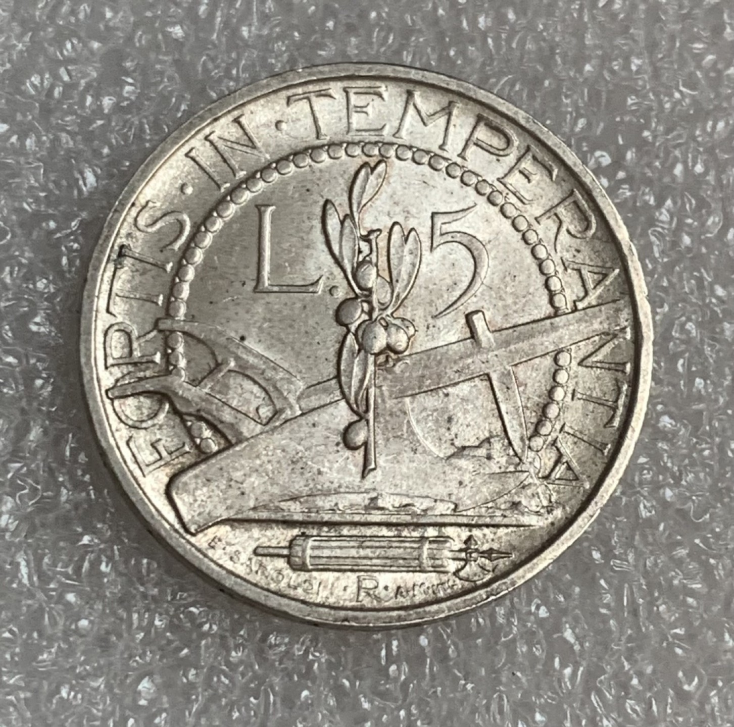 瓶子🏺第93期拍卖会  原光好品 圣马力诺1935年5里拉银币