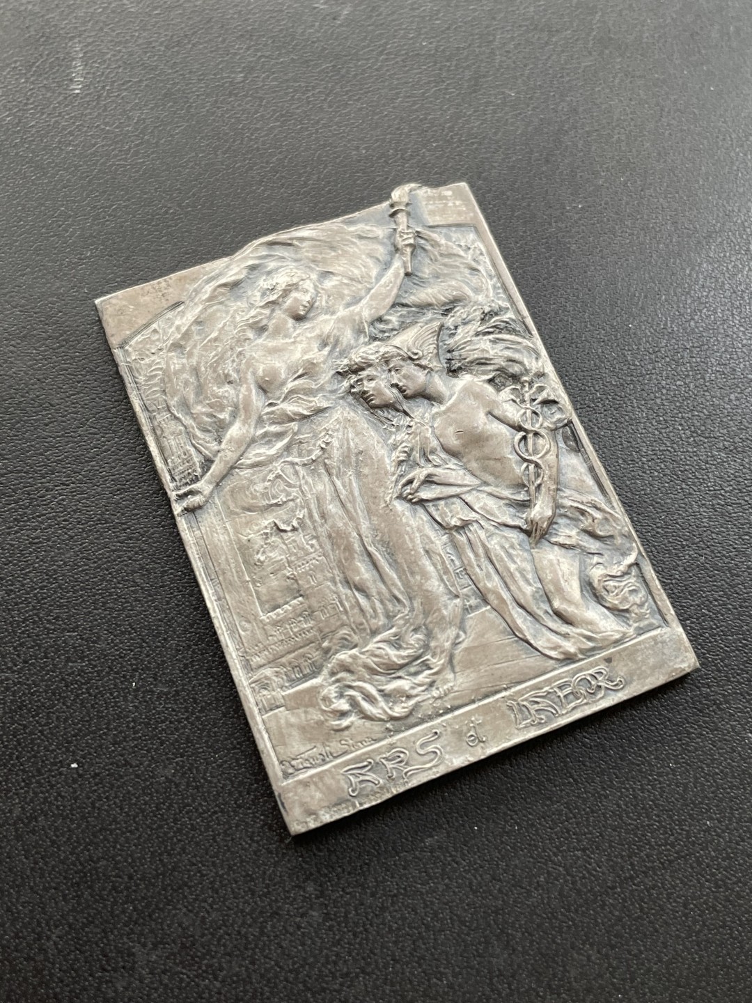 欧洲章牌-拍卖第23场 意大利锡耶纳商会银方章