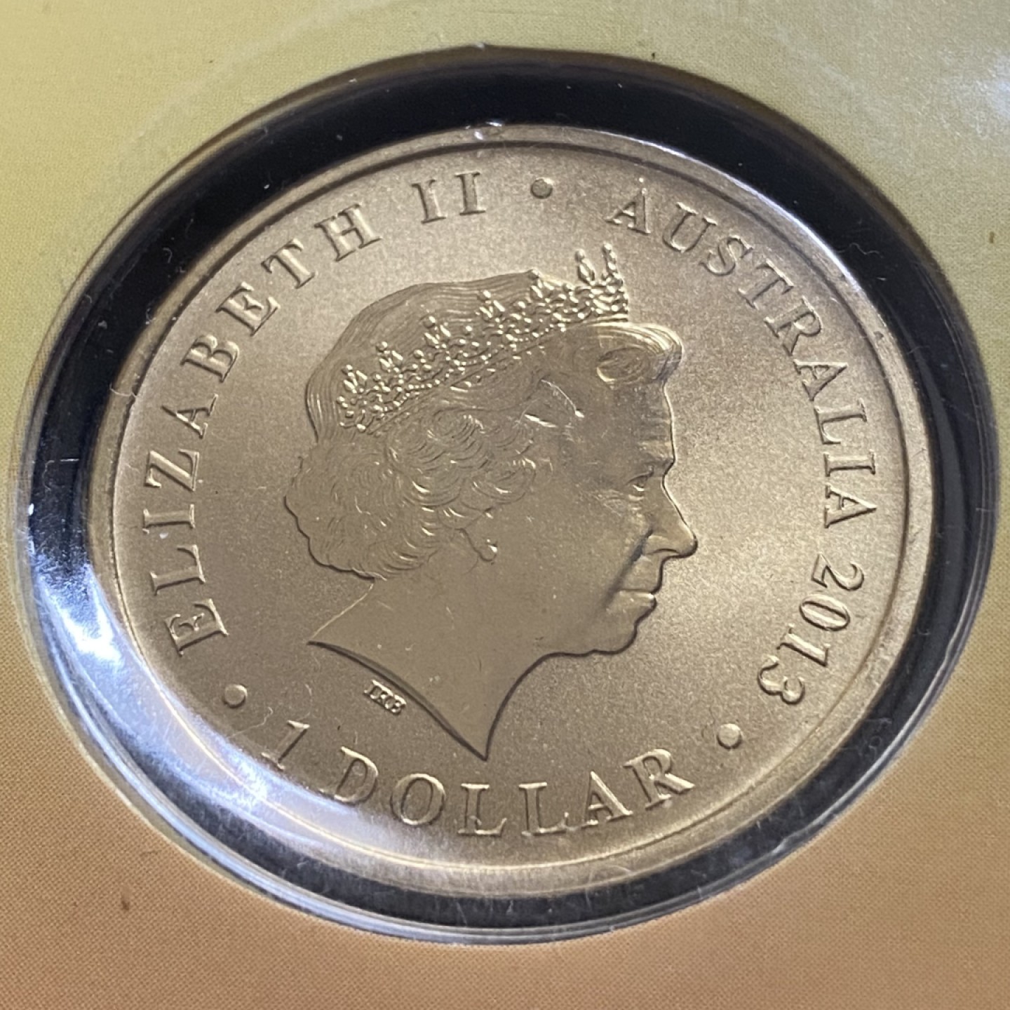 小葵钱铺 散币专场 第10期 澳大利亚2013年蛇年邮币1元纪念币