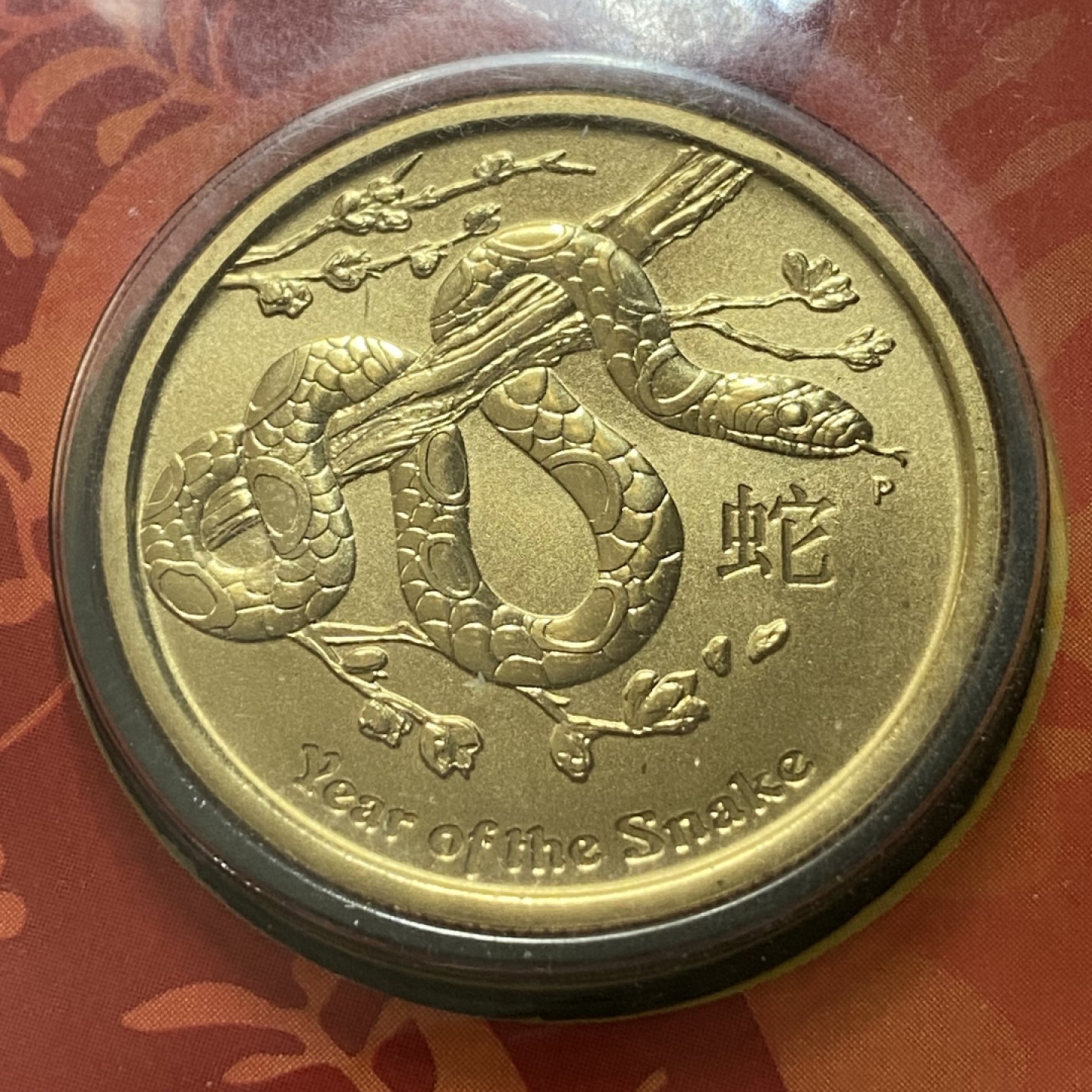 小葵钱铺 散币专场 第10期 澳大利亚2013年蛇年邮币1元纪念币