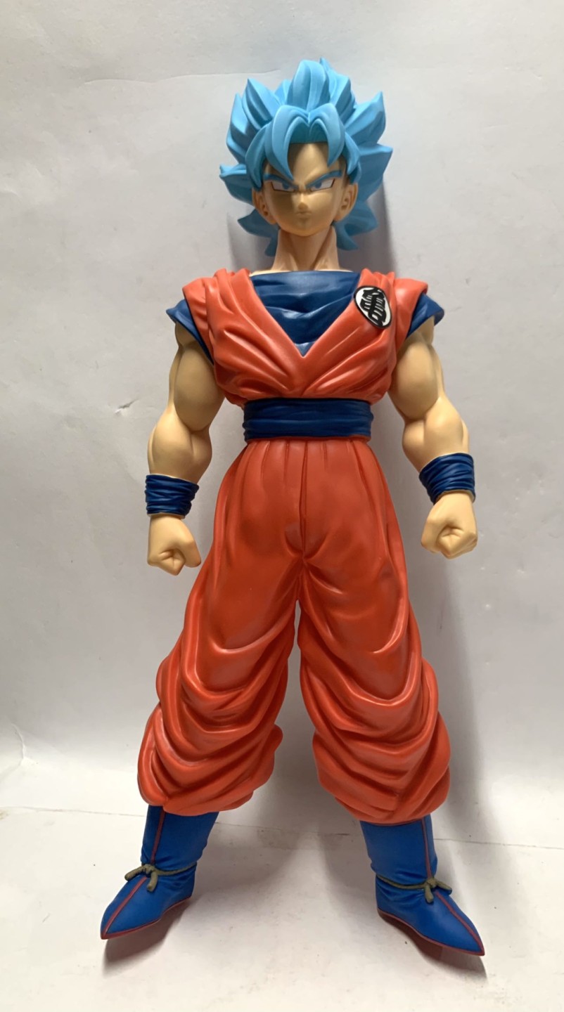 零元拍：龙珠 超大贝吉塔手办大胶，高约42厘米非原版 ，全新