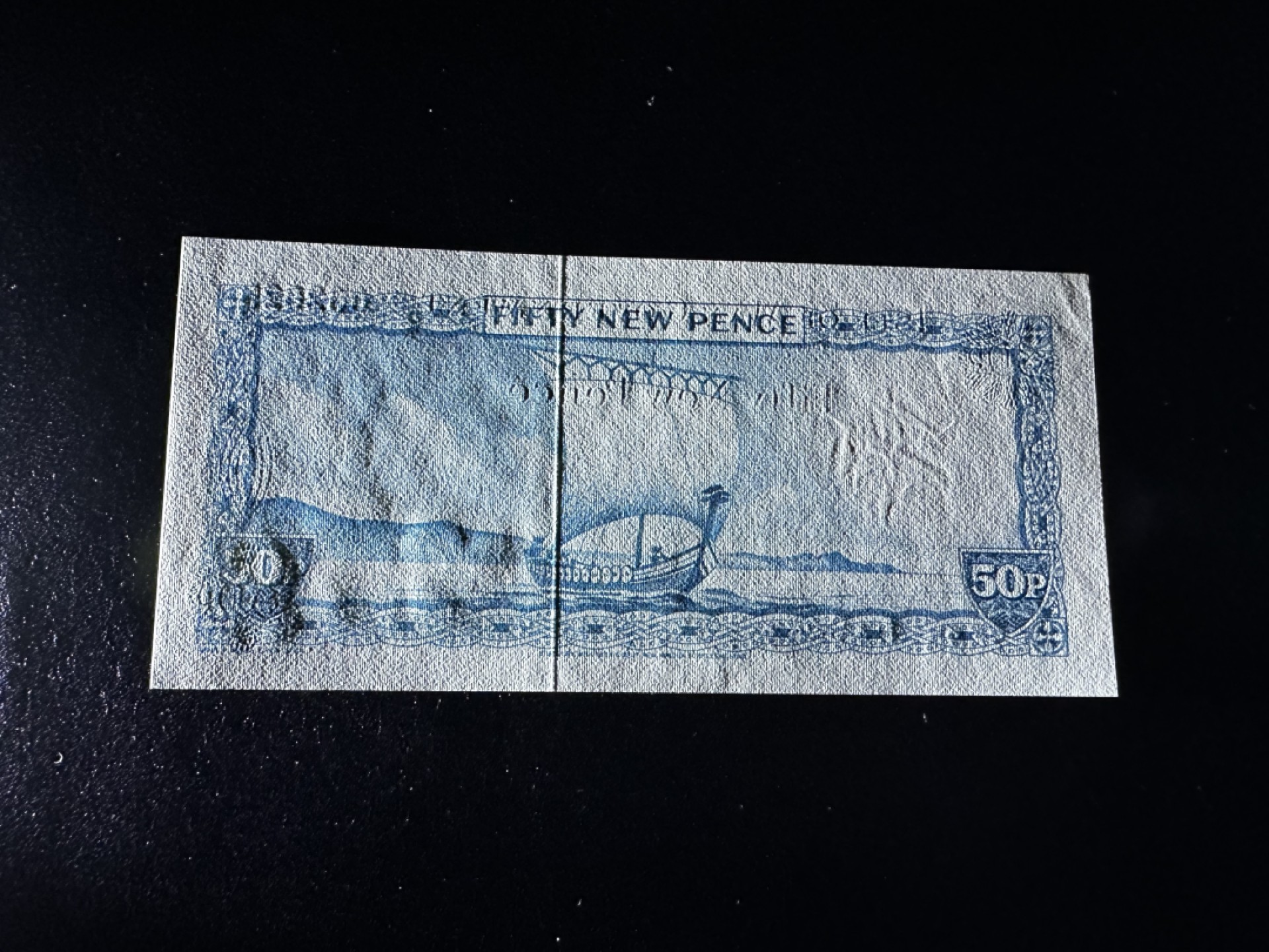 《外钞收藏家》第二百七十一期（连拍第二场） 马恩群岛50分 全新UNC 无47