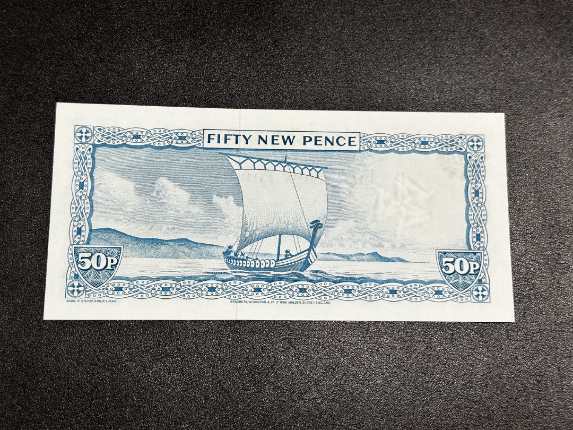 《外钞收藏家》第二百七十一期（连拍第二场） 马恩群岛50分 全新UNC 无47