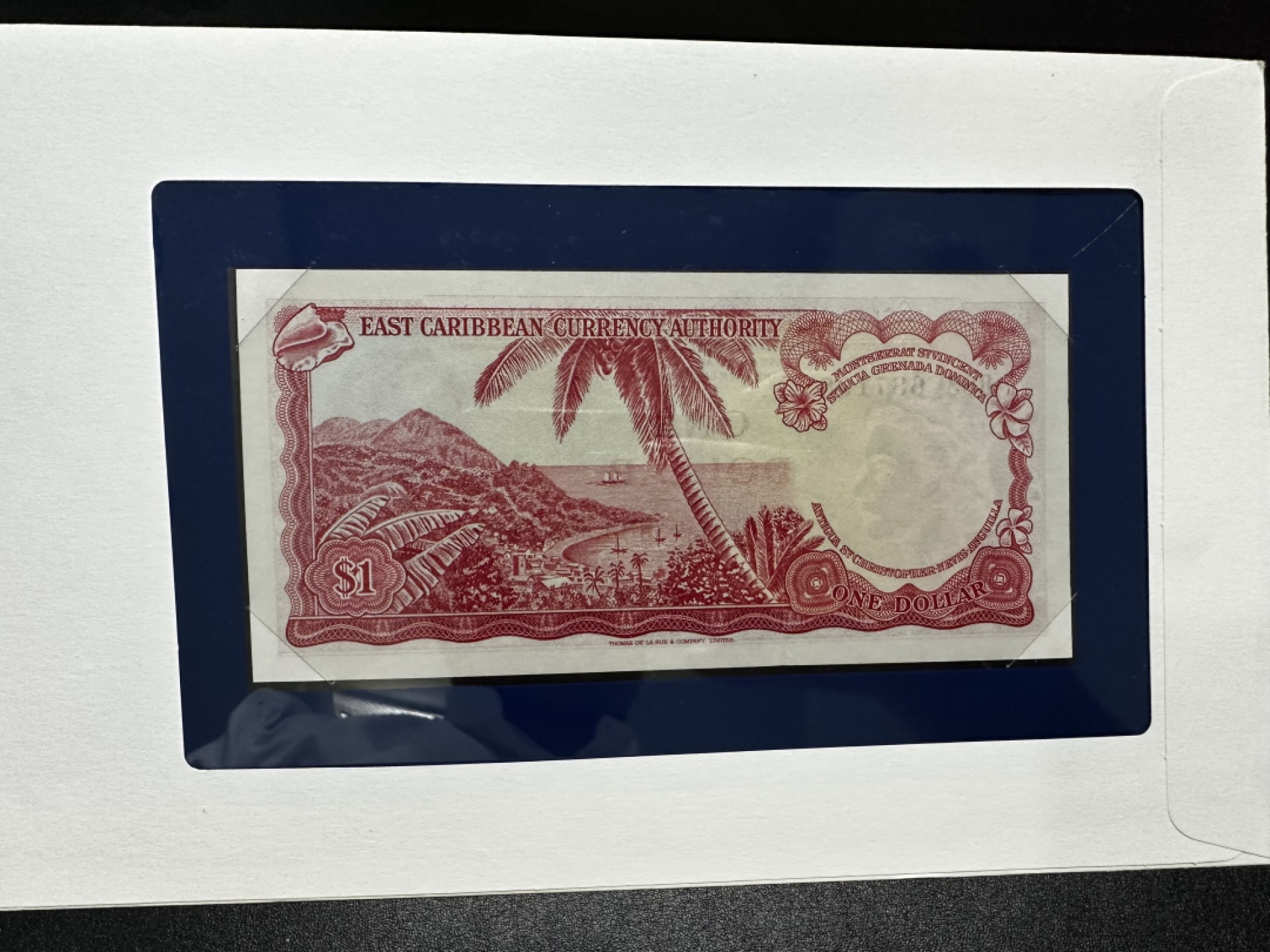 《外钞收藏家》第二百七十一期（连拍第二场） 东加勒比1刀 封套装